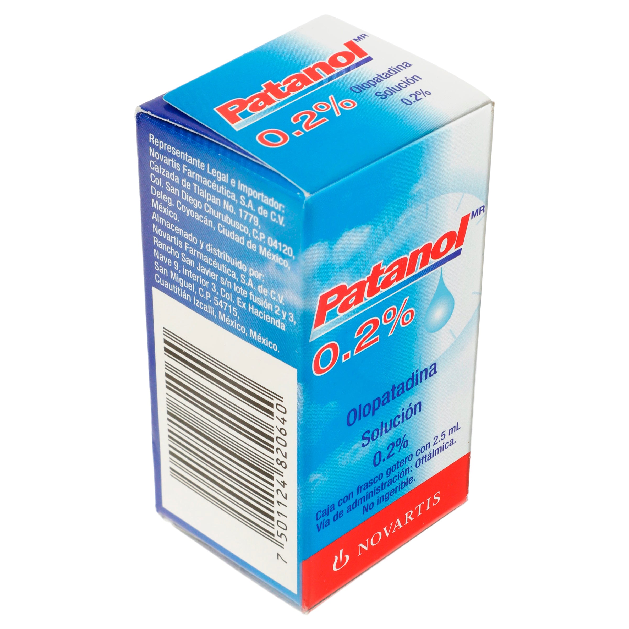 Patanol 0.2% Gotas 2.5 Ml-1