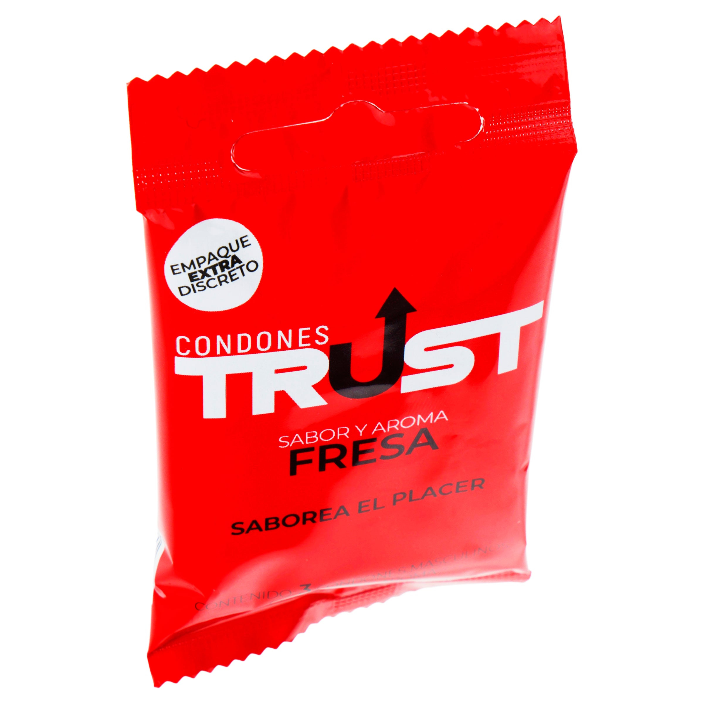 Preservativo Trust Fresa Con 3 Piezas-2