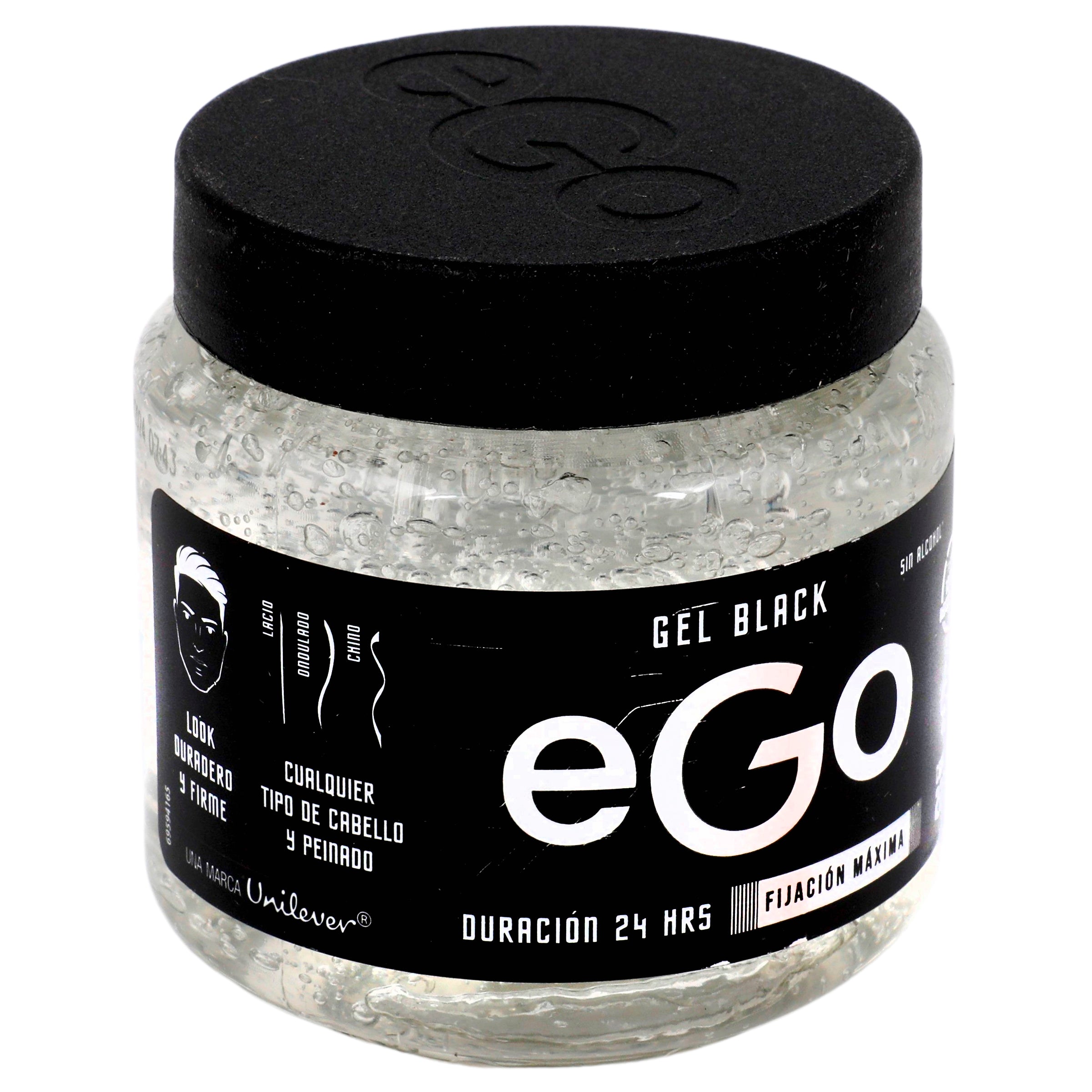 Gel Ego Black 24 Horas Fijacion Maxima 220 Ml-2