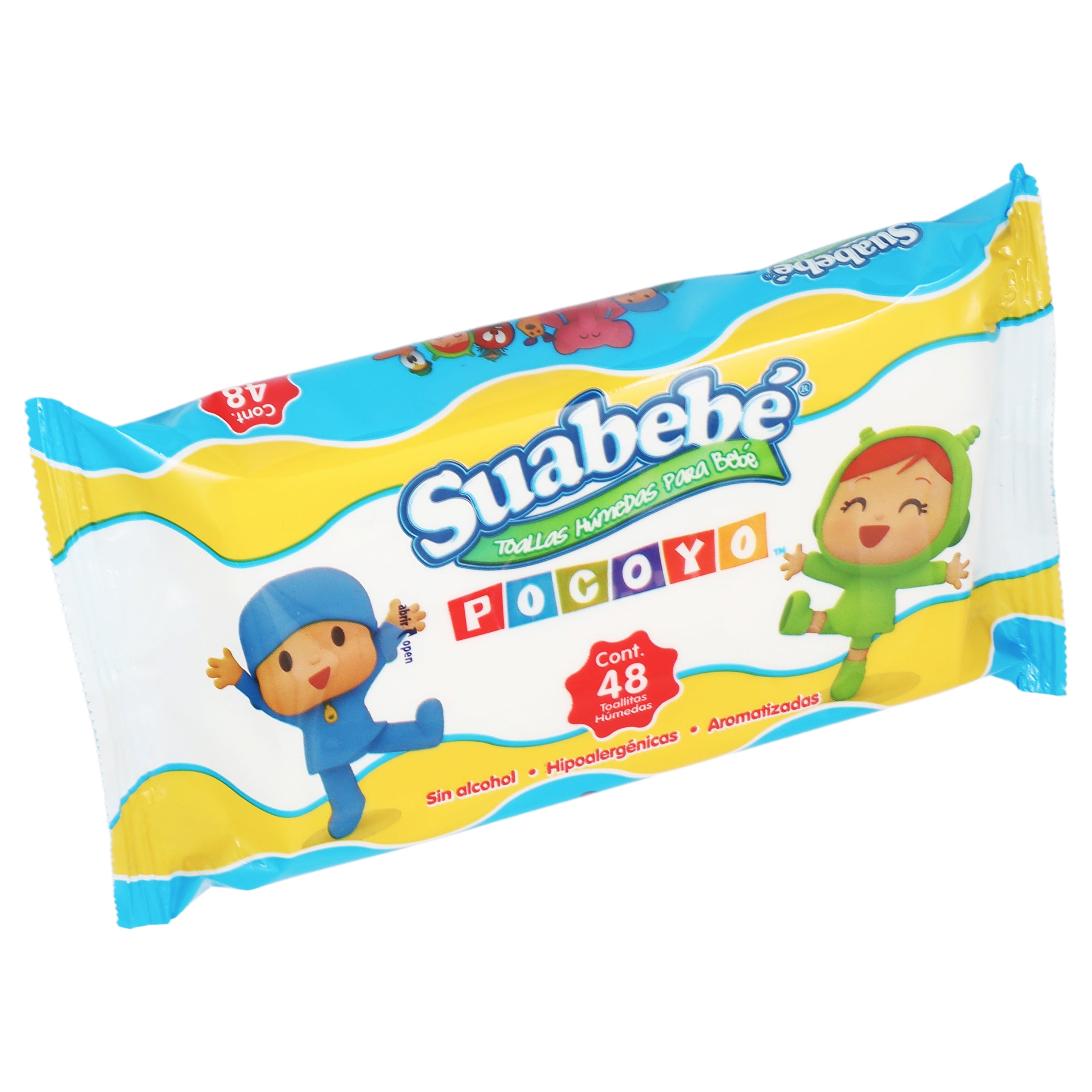 Toallitas Humedas Suabebe Pocoyo Basico Con 40-2