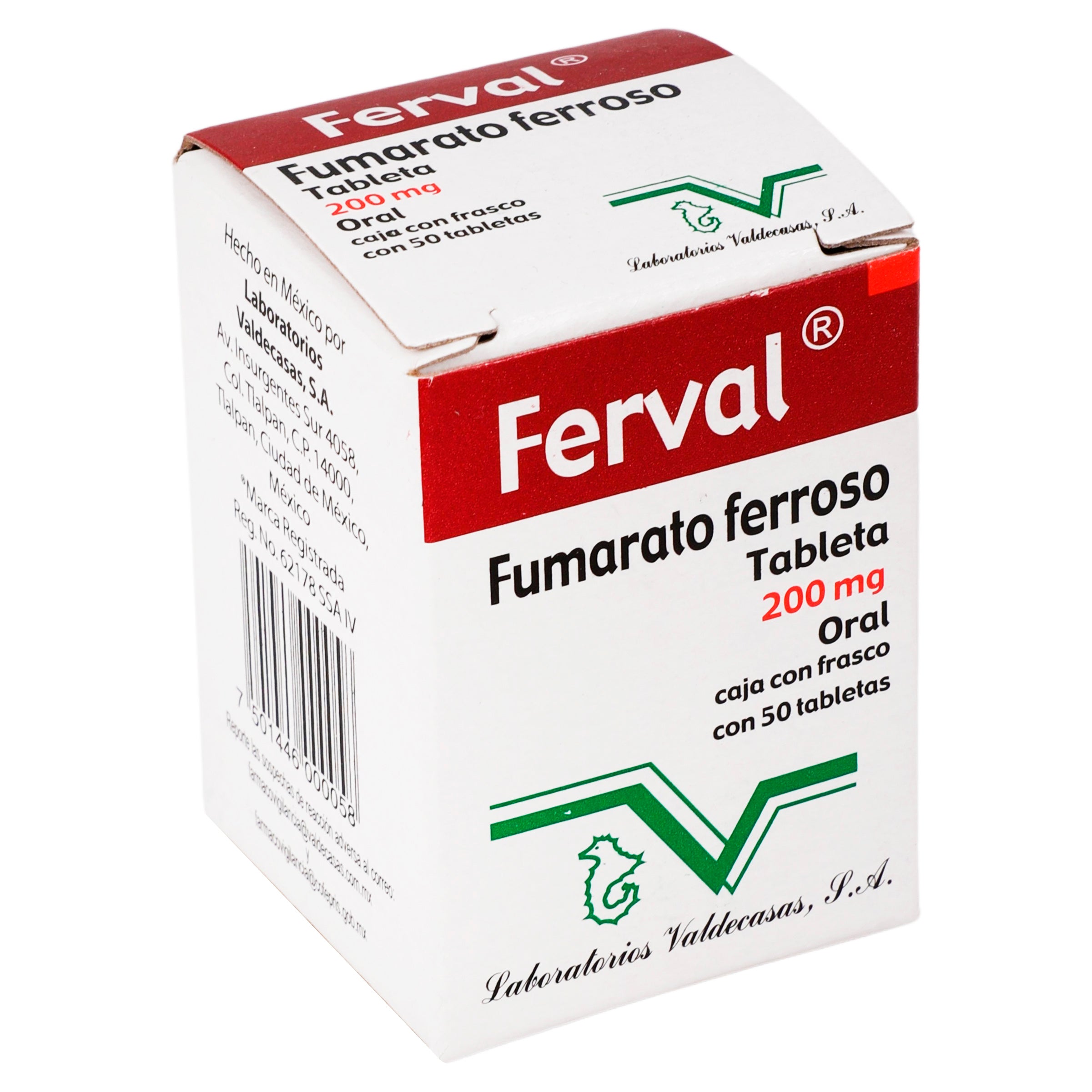 Ferval 200 Mg Tabletas 50-2