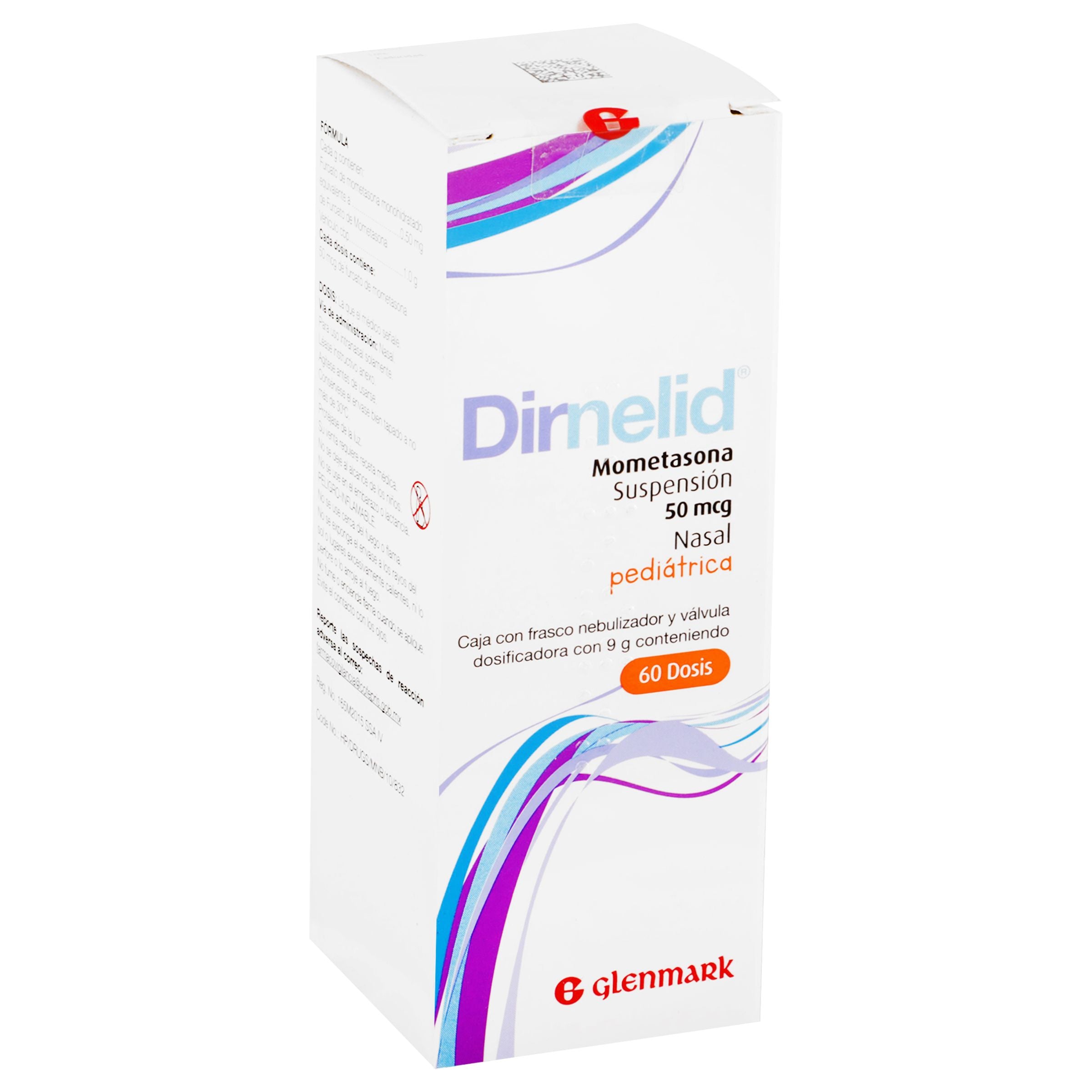 Dirnelid Nas 50 Mcg Pediatrico Suspension Con 60 Dosis-2