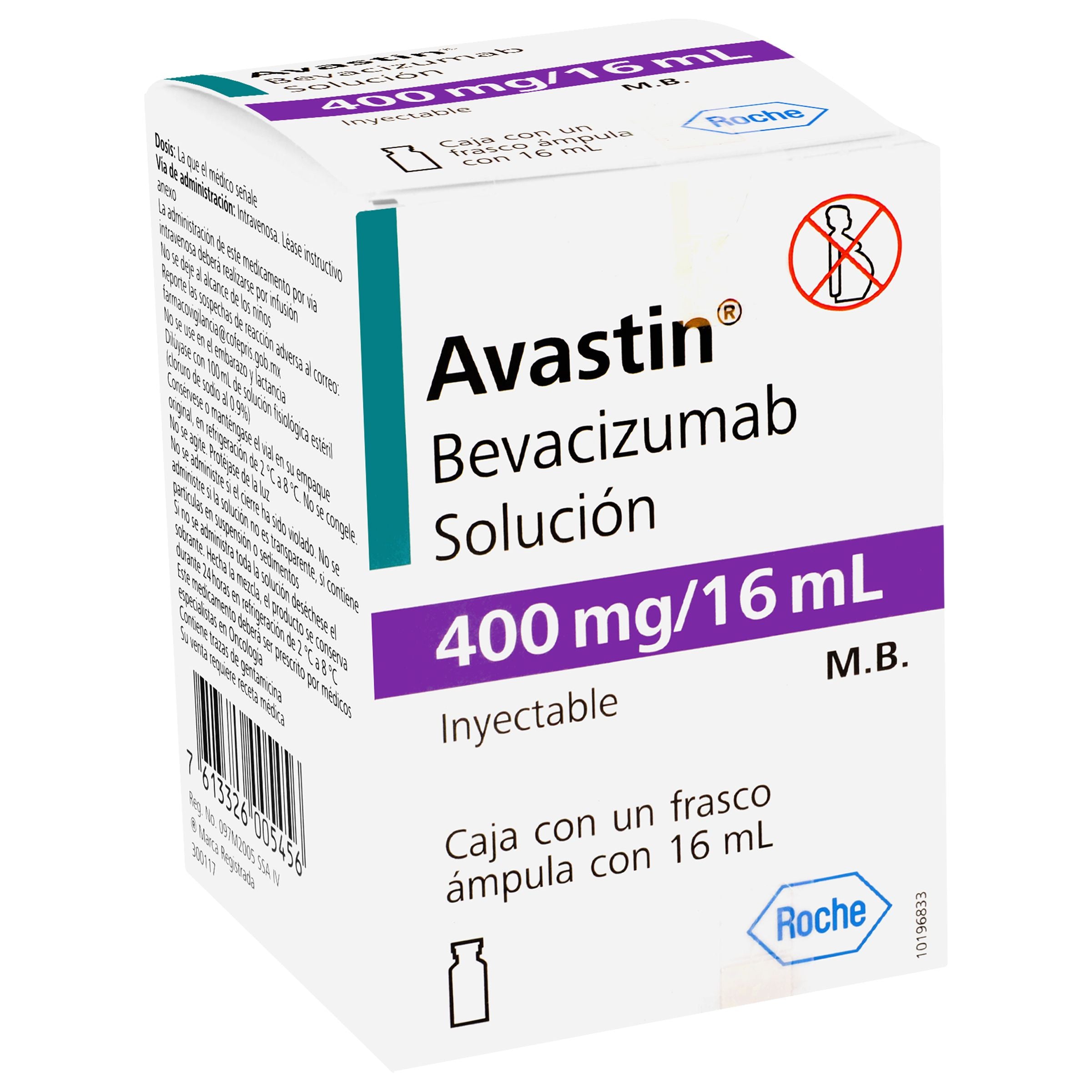 Avastin 400 Mg Frasco Ampula 1 X 16 Ml-2