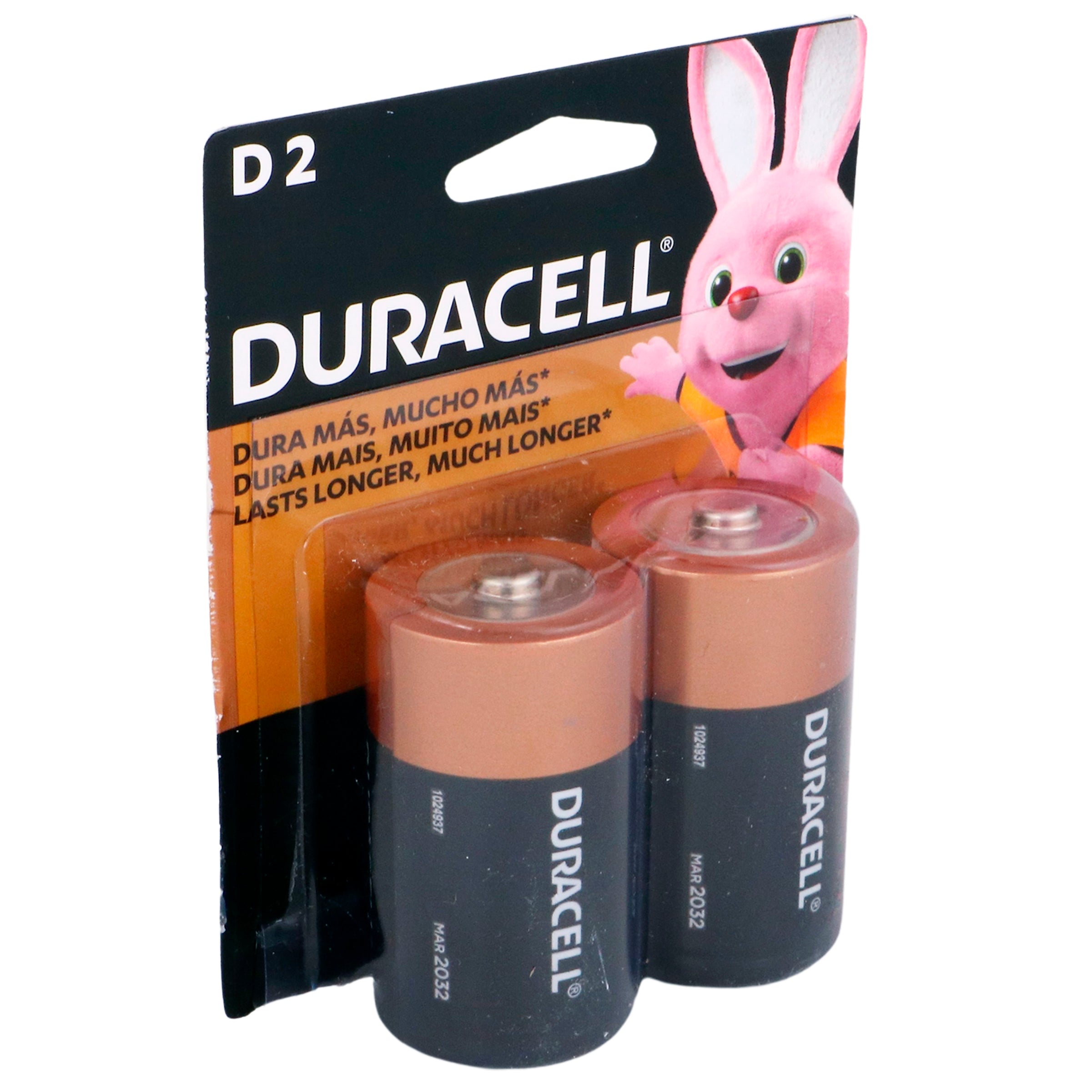 Pila Duracell Alkalina D 2 Piezas-2