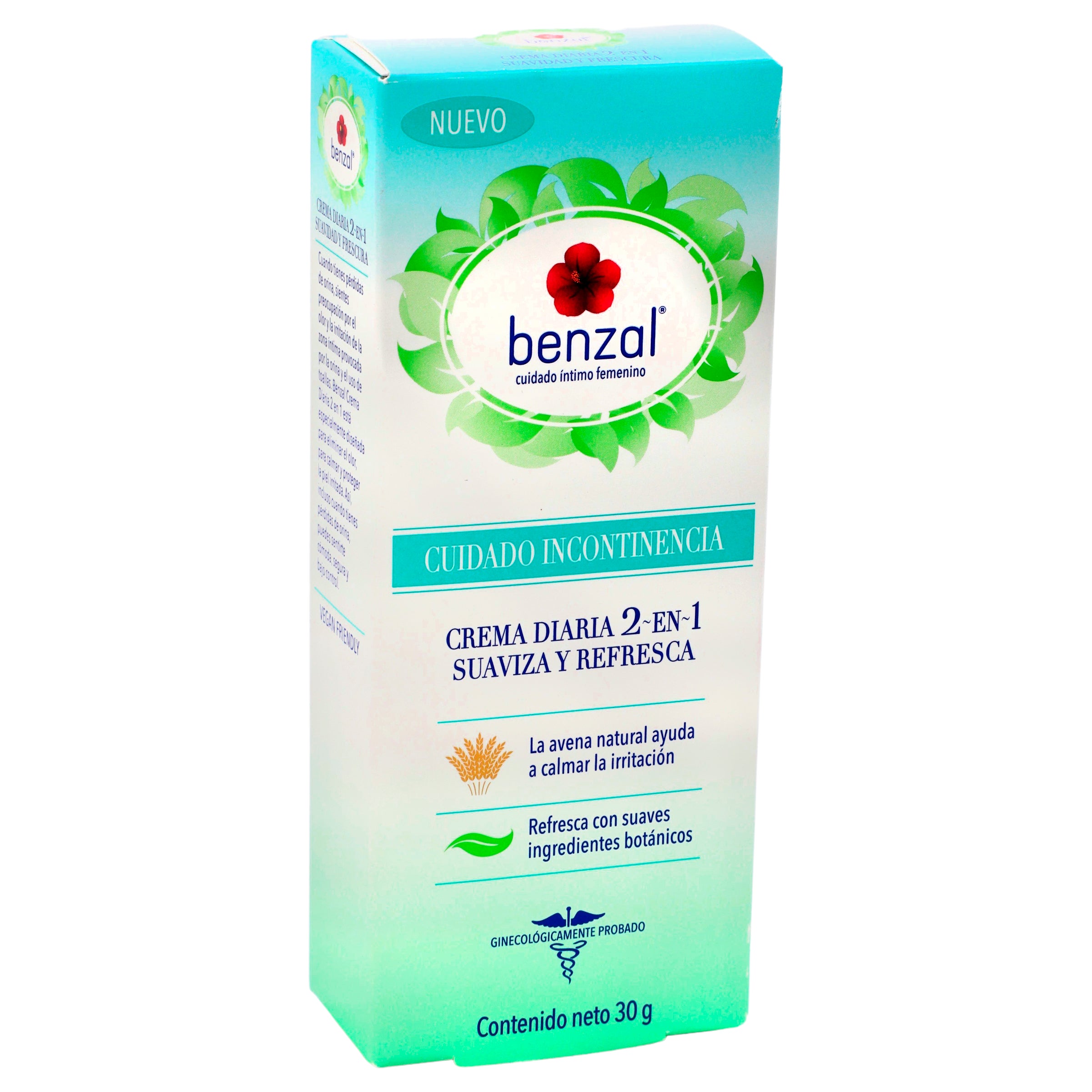 Crema Benzal Diario 2En1 Suave/Ref 30 Gramos-2