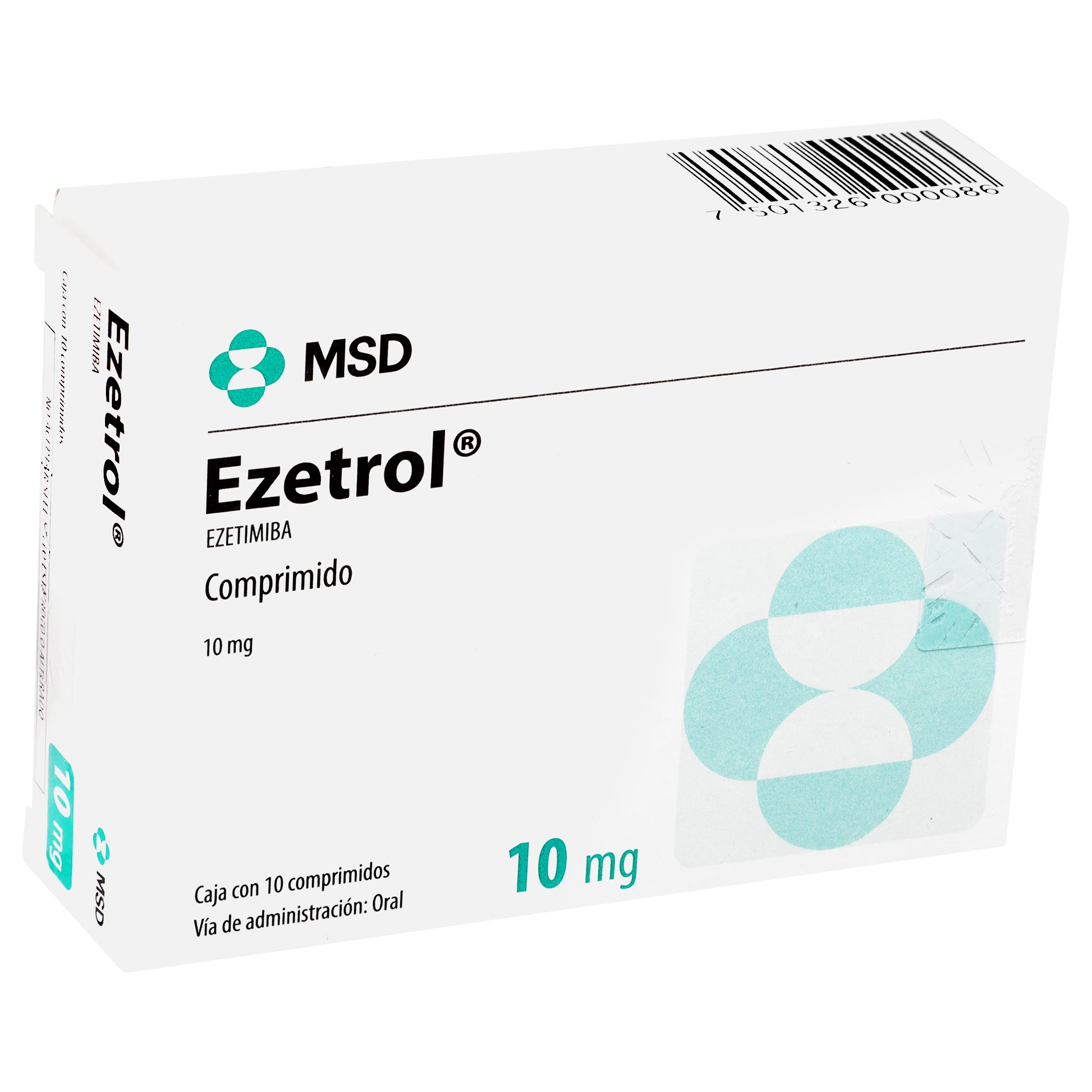 Ezetrol 10 Mg Con 10 Comprimidos-3