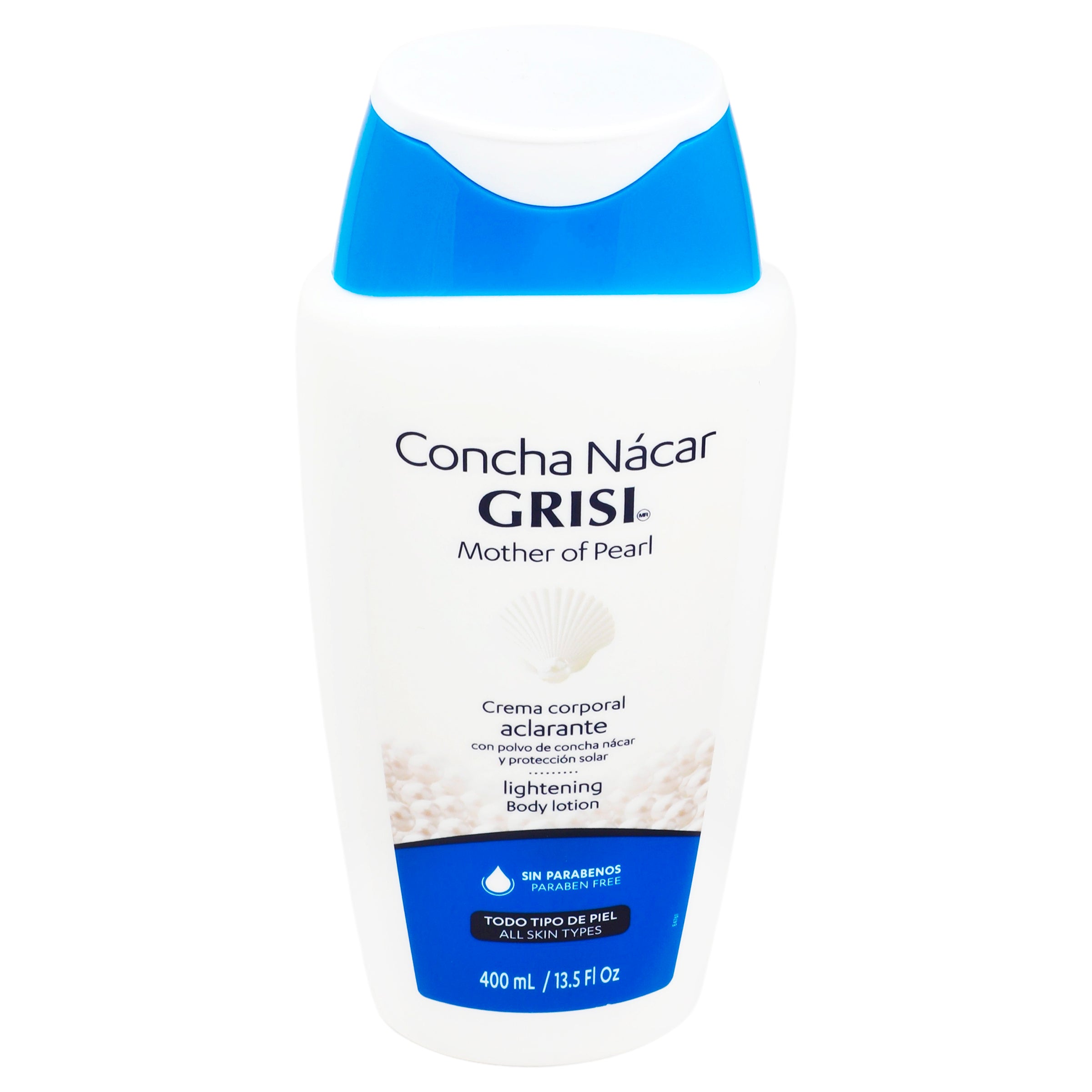 Crema Grisi Concha Nacar Aclarando 400 Ml-3