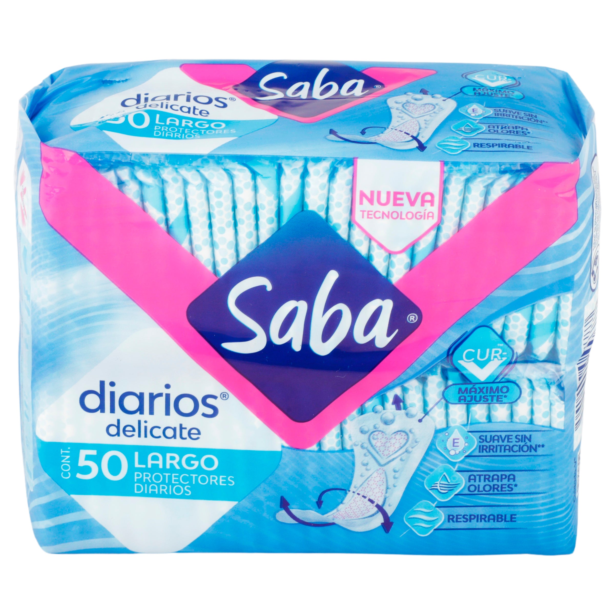 Panty Protector Saba Diarios Lgo Con 50-3