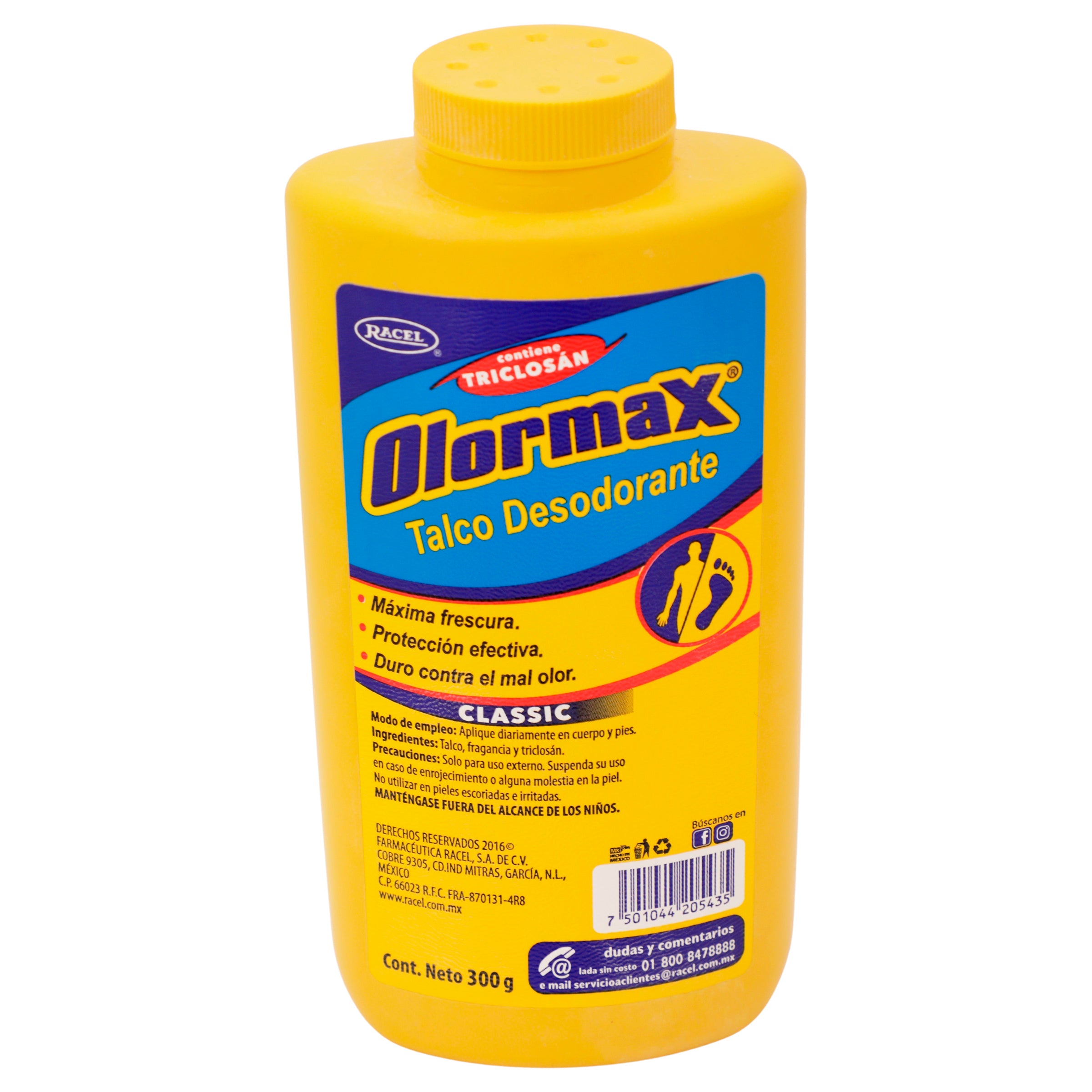 Talco Olomax Desodorante Classi 300 G-3