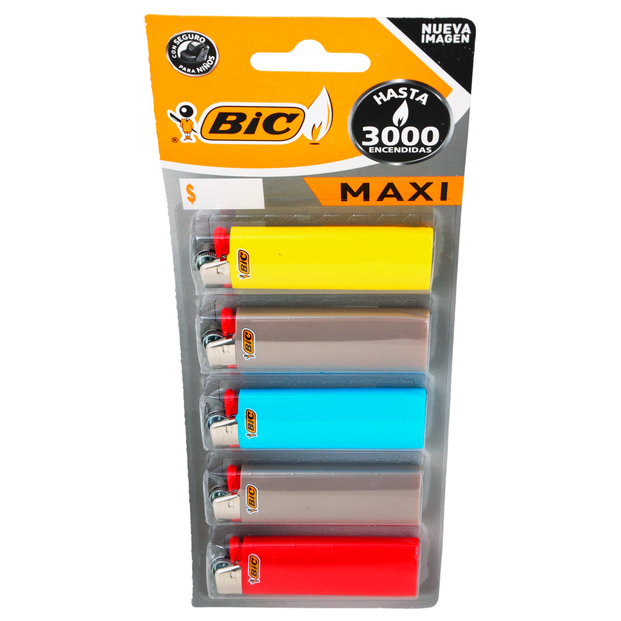 Encendedor Bic Maxi Con 15 Piezas-2