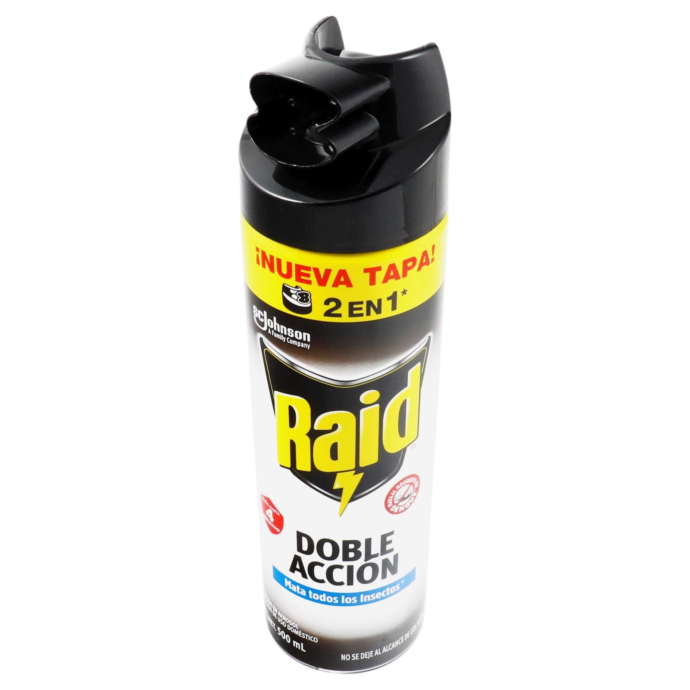 Raid Doble Accion Aerosol 2 En 1 500 Ml-3