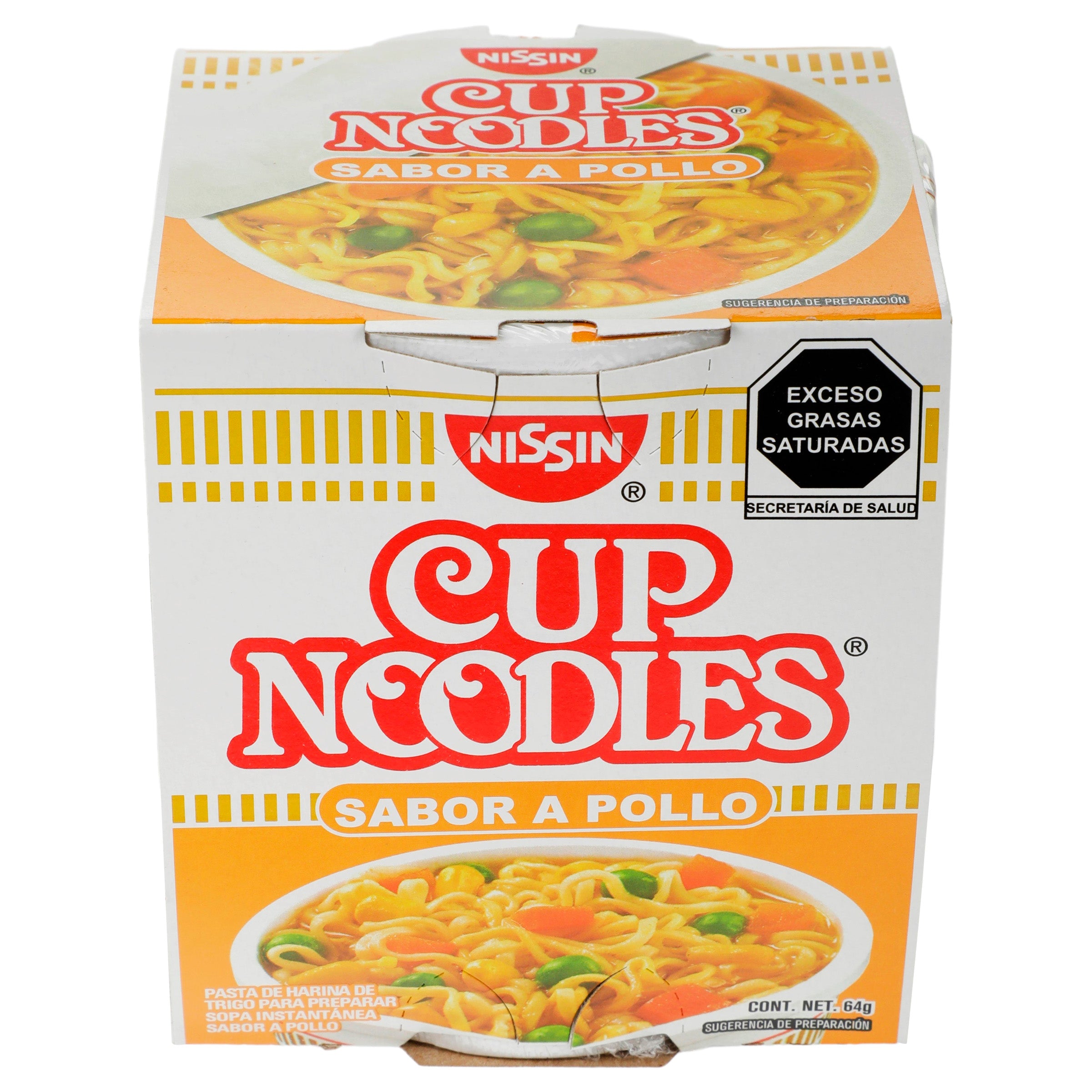 Sopa Nissin Cup Noodles Pollo 64 G-7