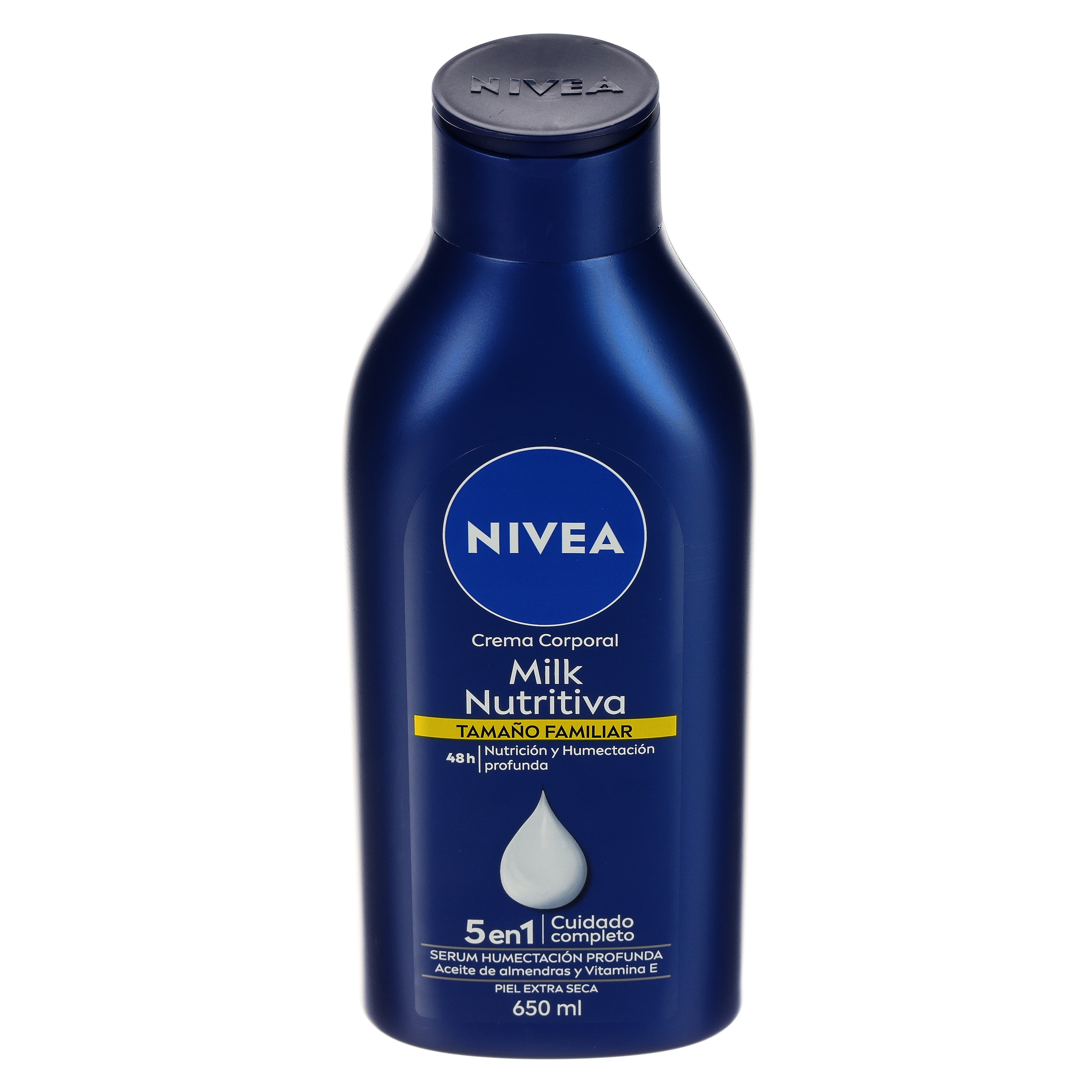 Crema Corporal Nivea Milk Nutricion 5 En 1 650 Ml-3