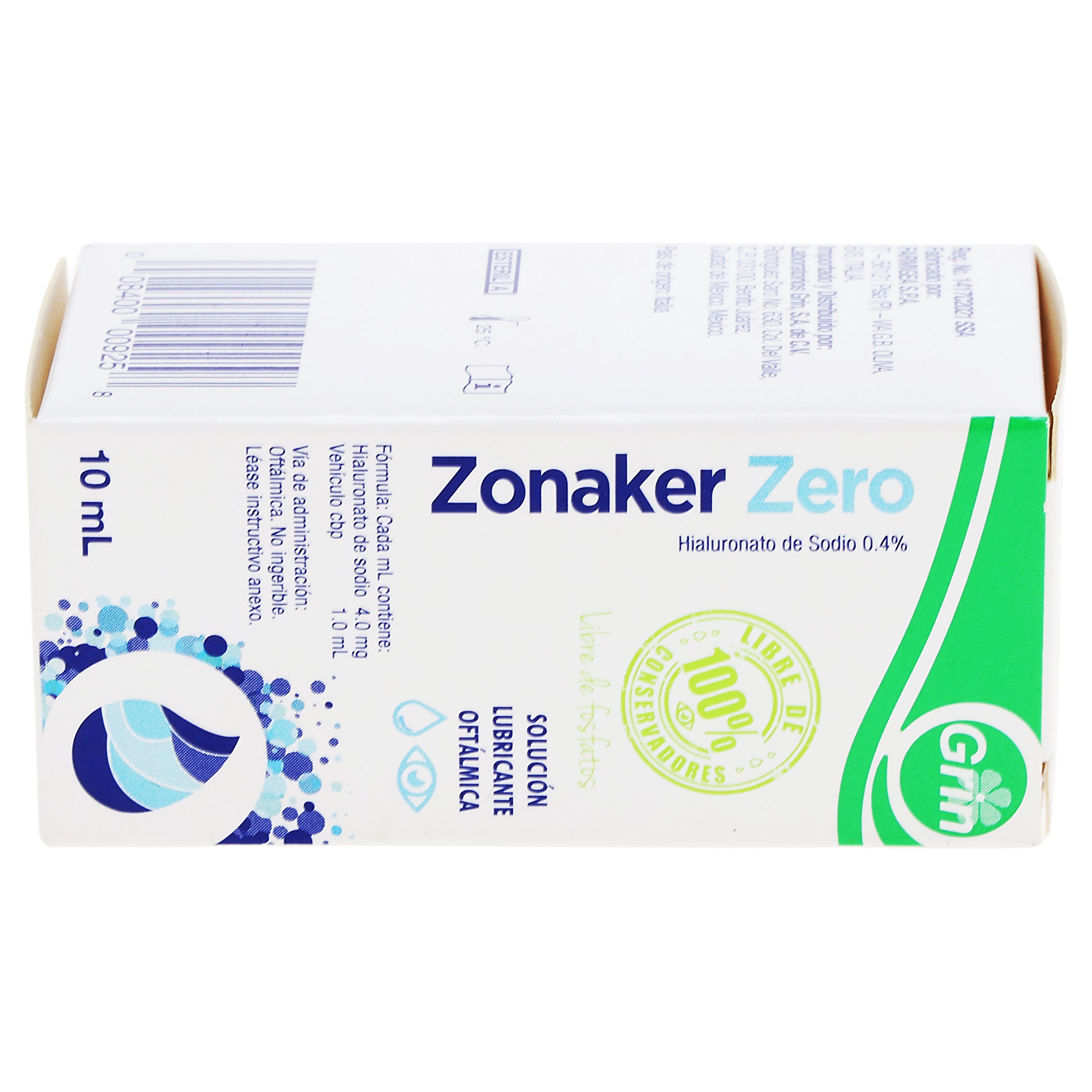 Zonaker Zero 0.4% Solución Oftal Con 10 Ml-3