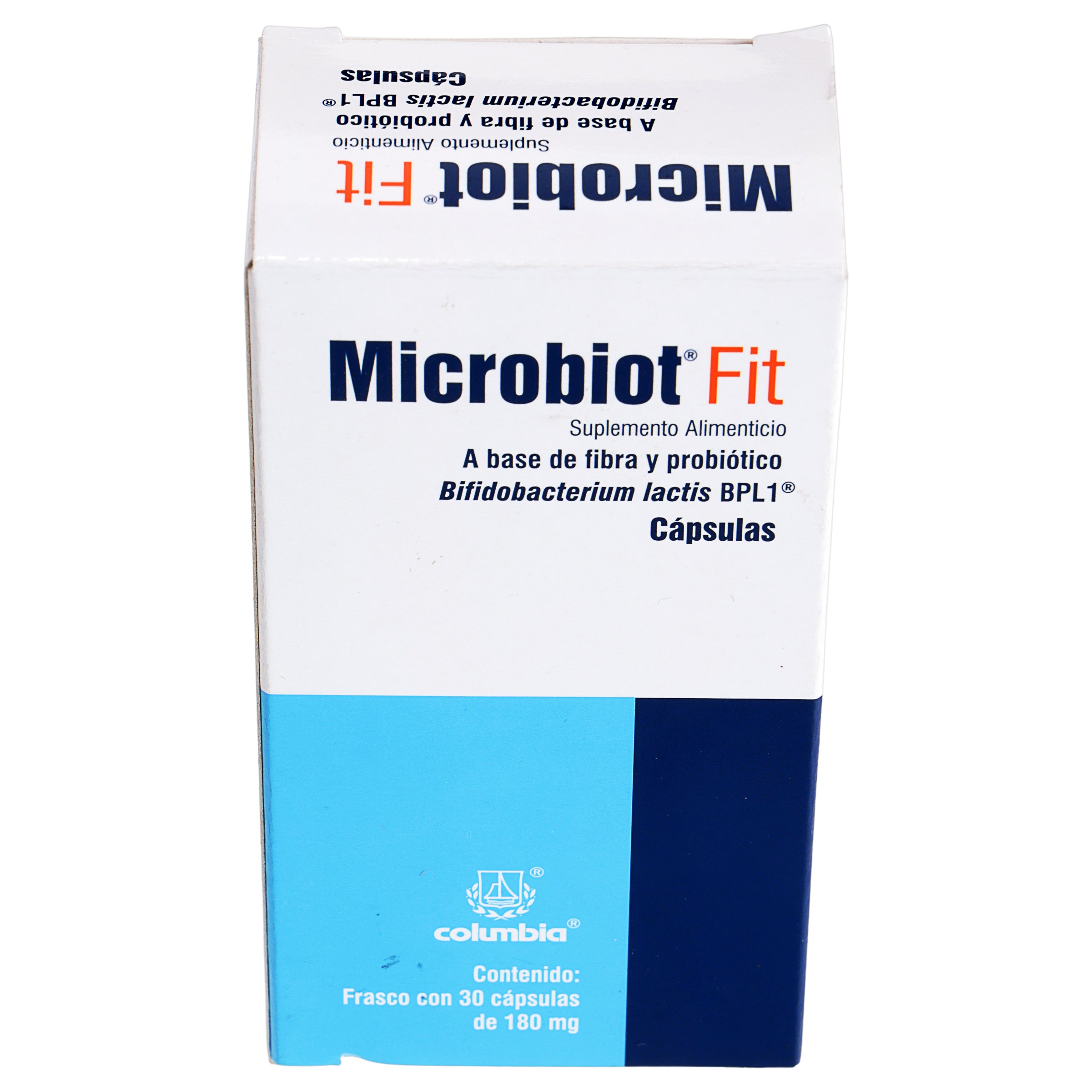 Microbiot Fit 180 Mg Suplemento Alimenticio Con 30 Capsulas-3