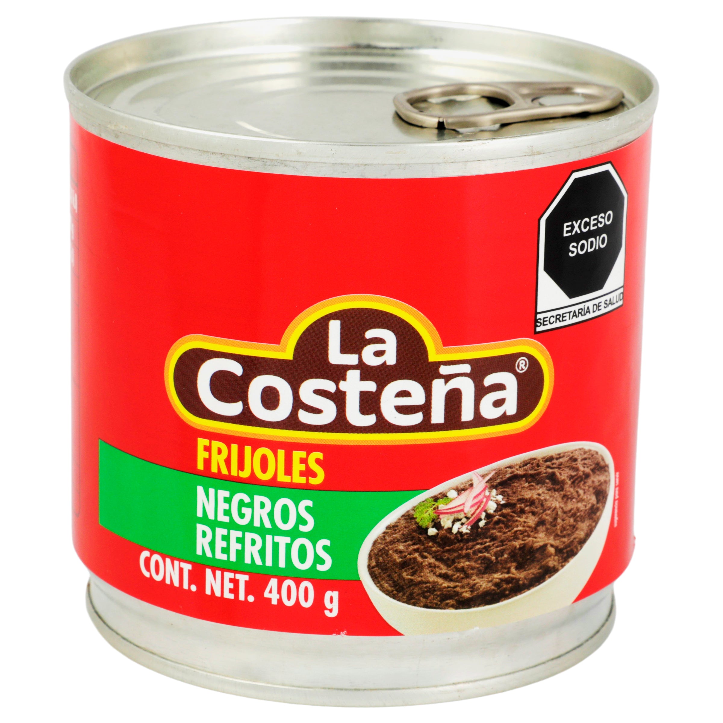 Frijoles Negros Refritos 400 G-3