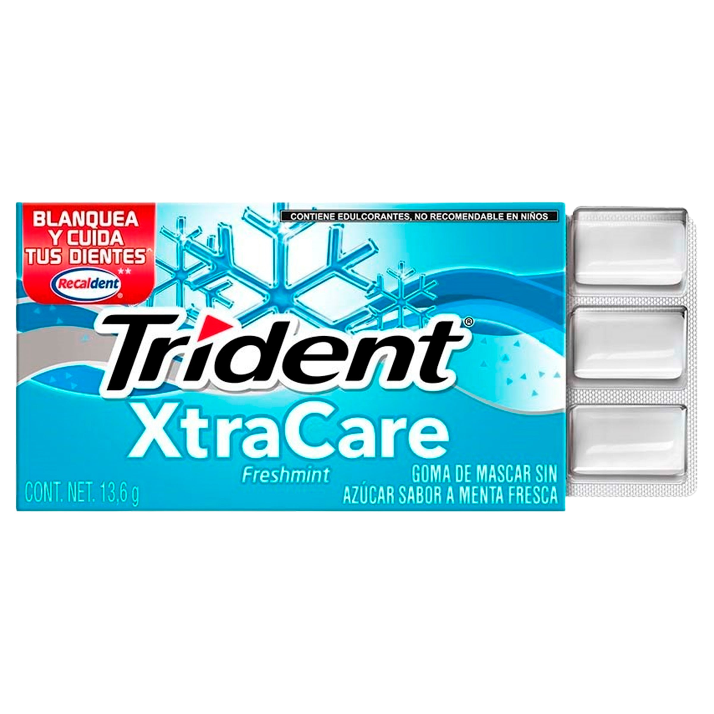 Chicle Trident Xtrac 12S Fresh 13.6-1