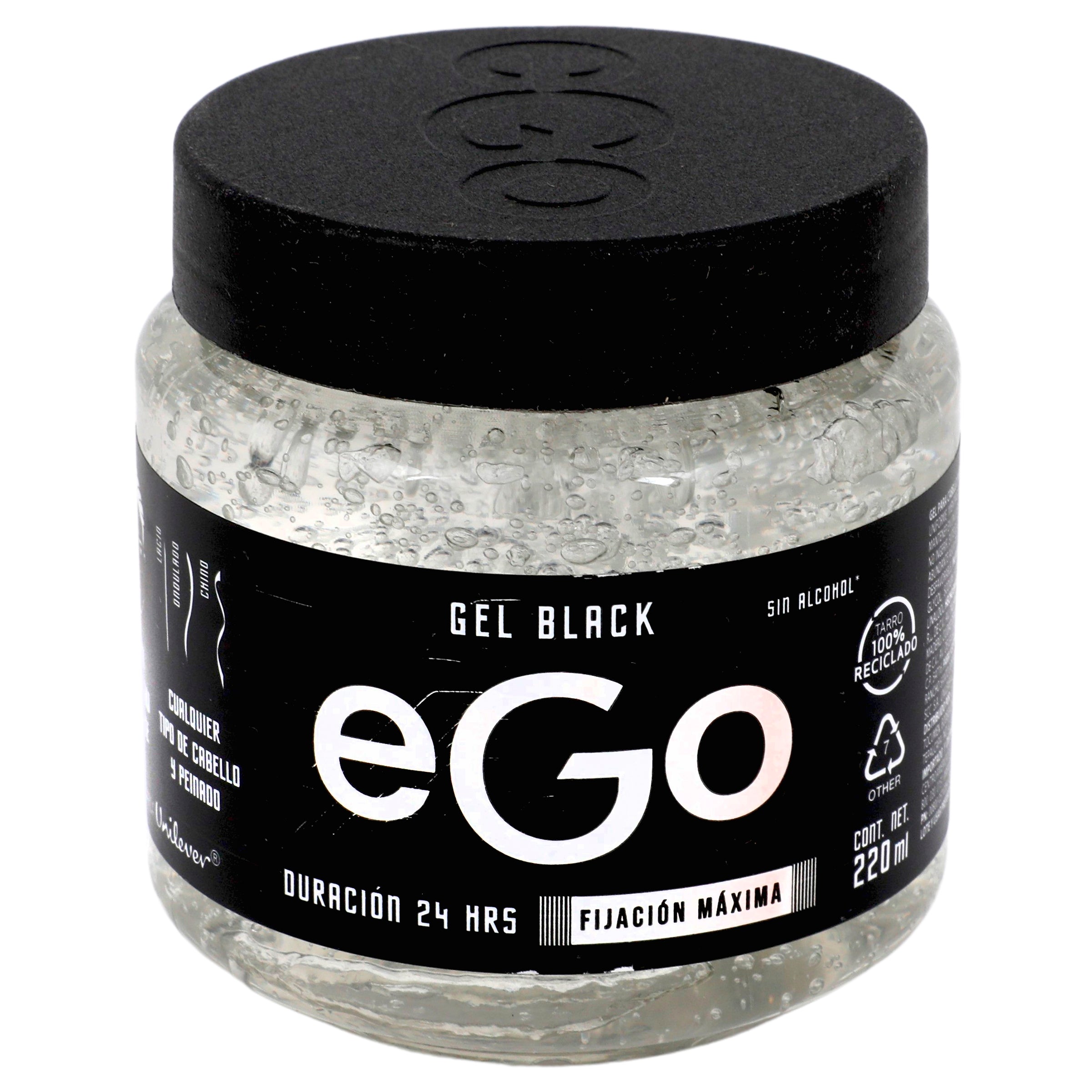 Gel Ego Black 24 Horas Fijacion Maxima 220 Ml-3