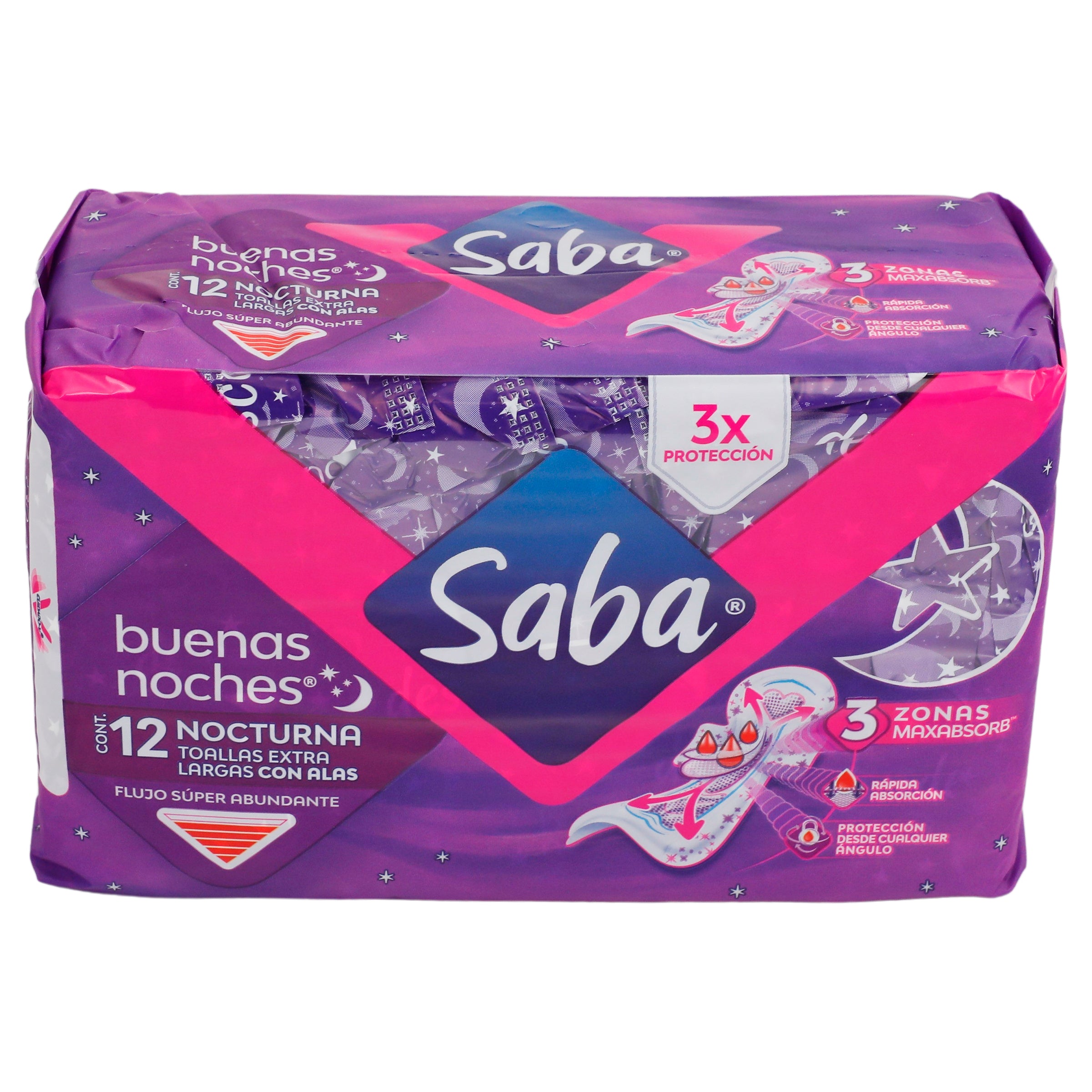 Toallas Sanitarias Sabab-Noche-Lga12-3