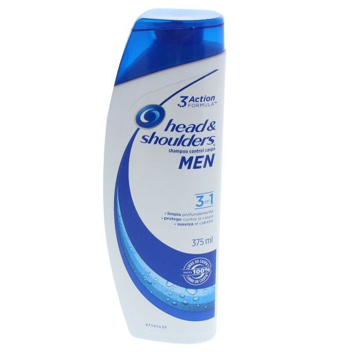 Shampoo Head Shoulders Men 3 En 1 Control Caspa 375 Ml-4