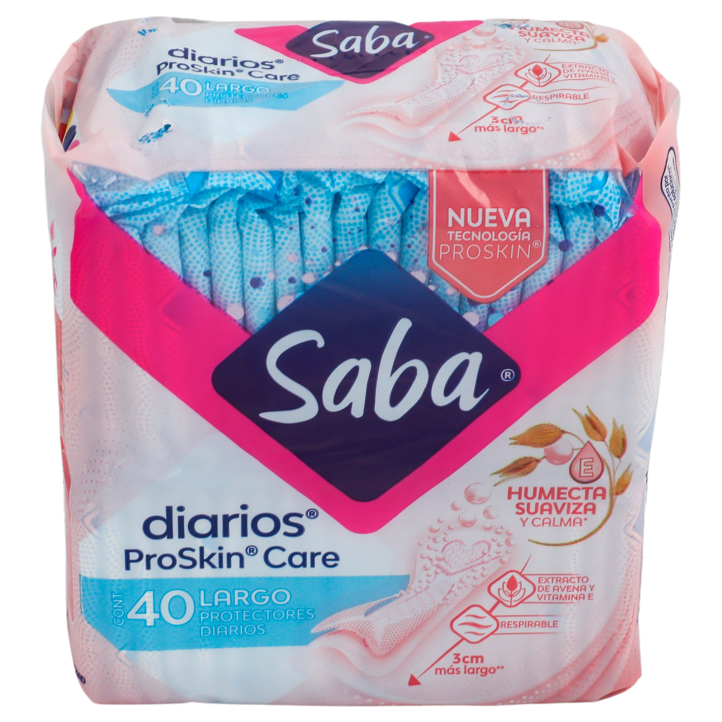 Panty Protectores Saba Diarios Largos Con 40-3