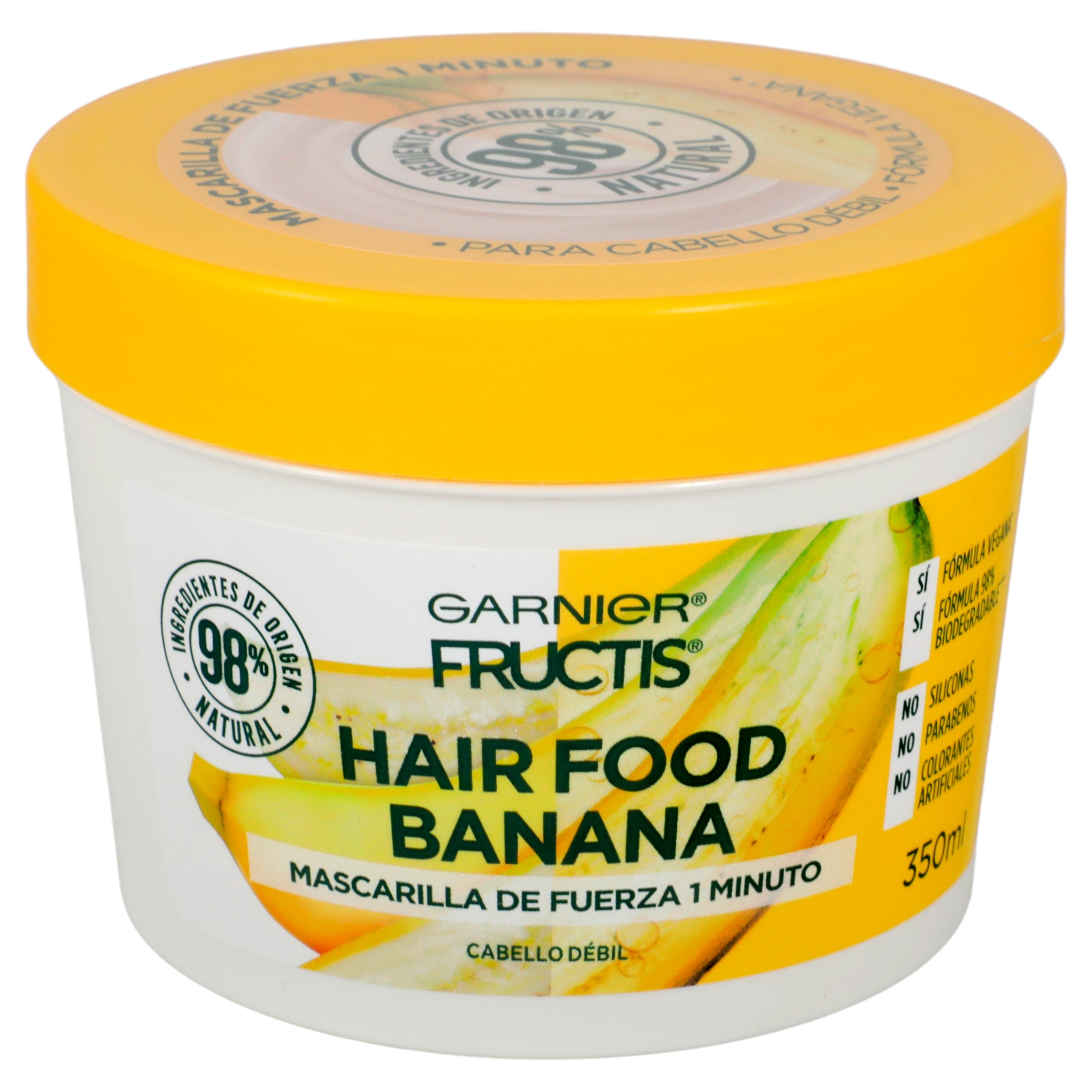 Mascarilla Fructis Cabello Debil Banana 350 Ml-3