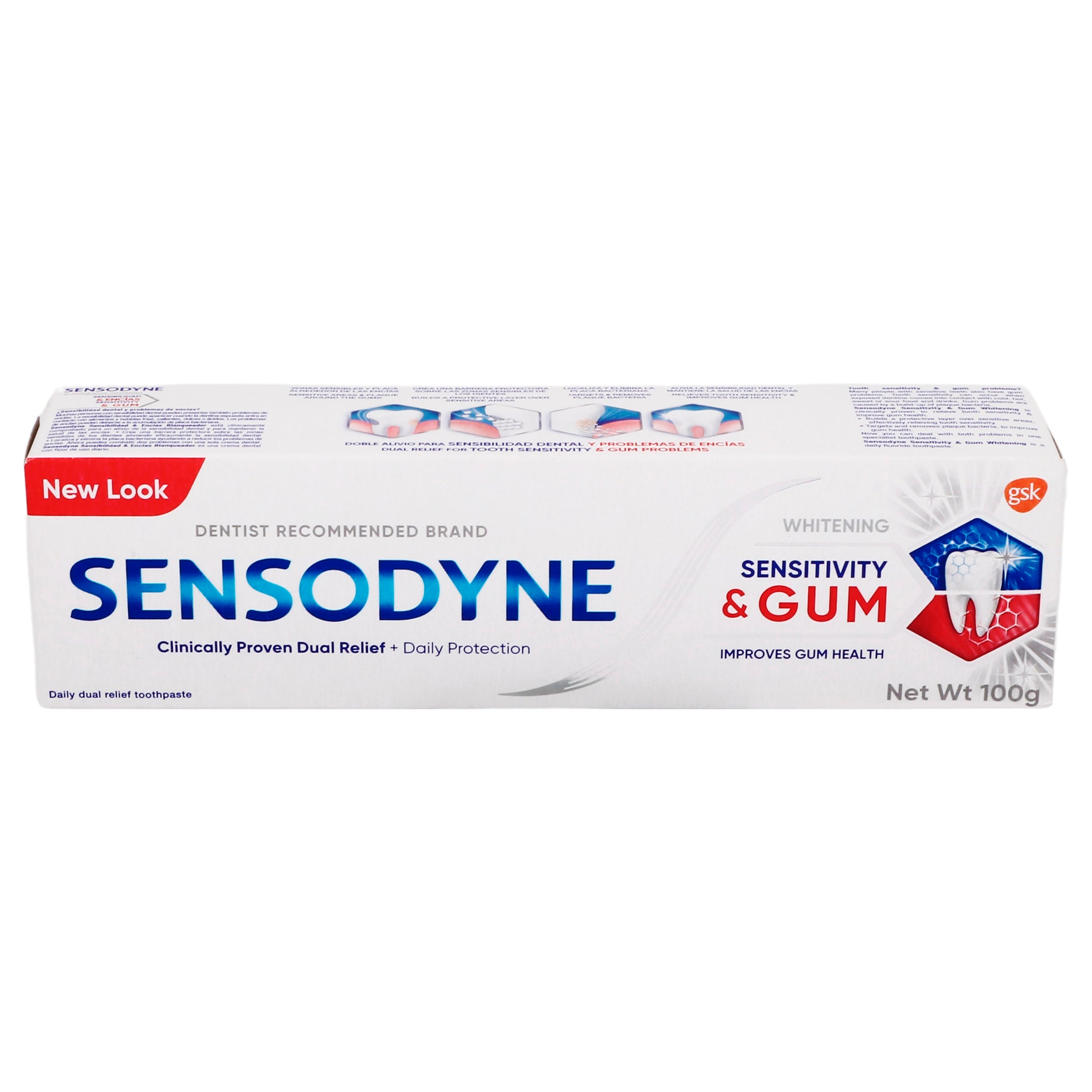 Sensodyne Sensibilidad Y Encias Blan 100 G-3