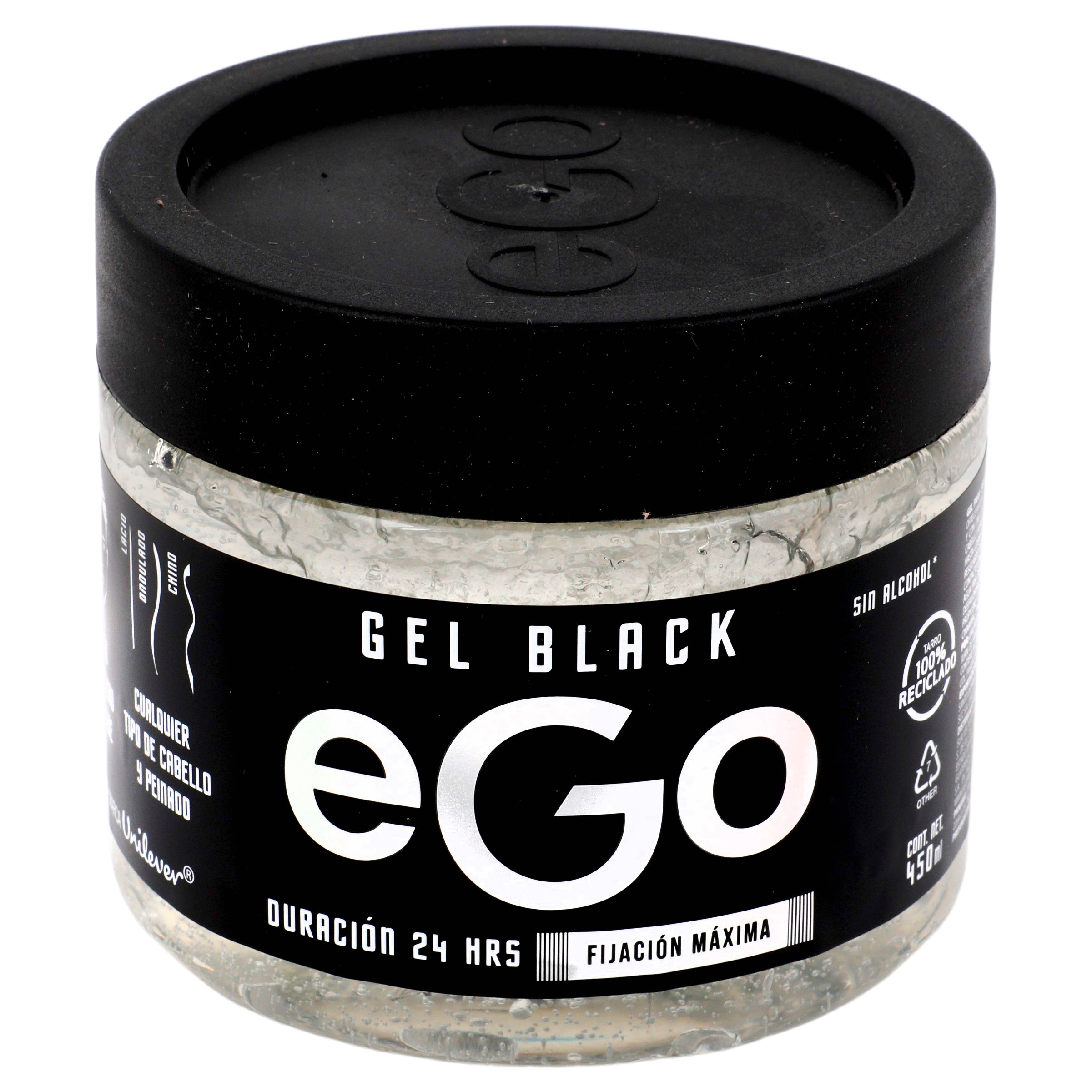 Gel Ego Black 24Hr Fij-Max 450 Ml-3