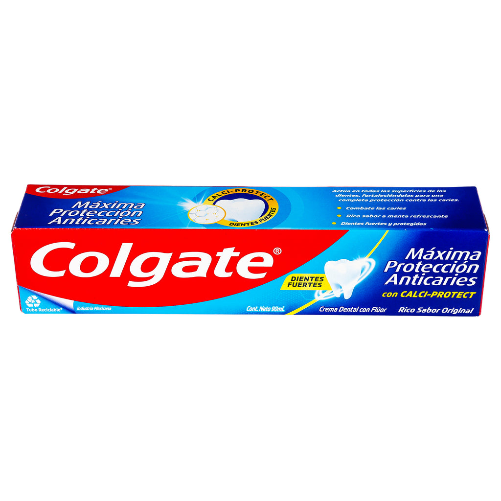 Colgate Mfp2 Crema Dental Colgate Mfp Con Calcio Proteccion Anti Caries 90 Ml