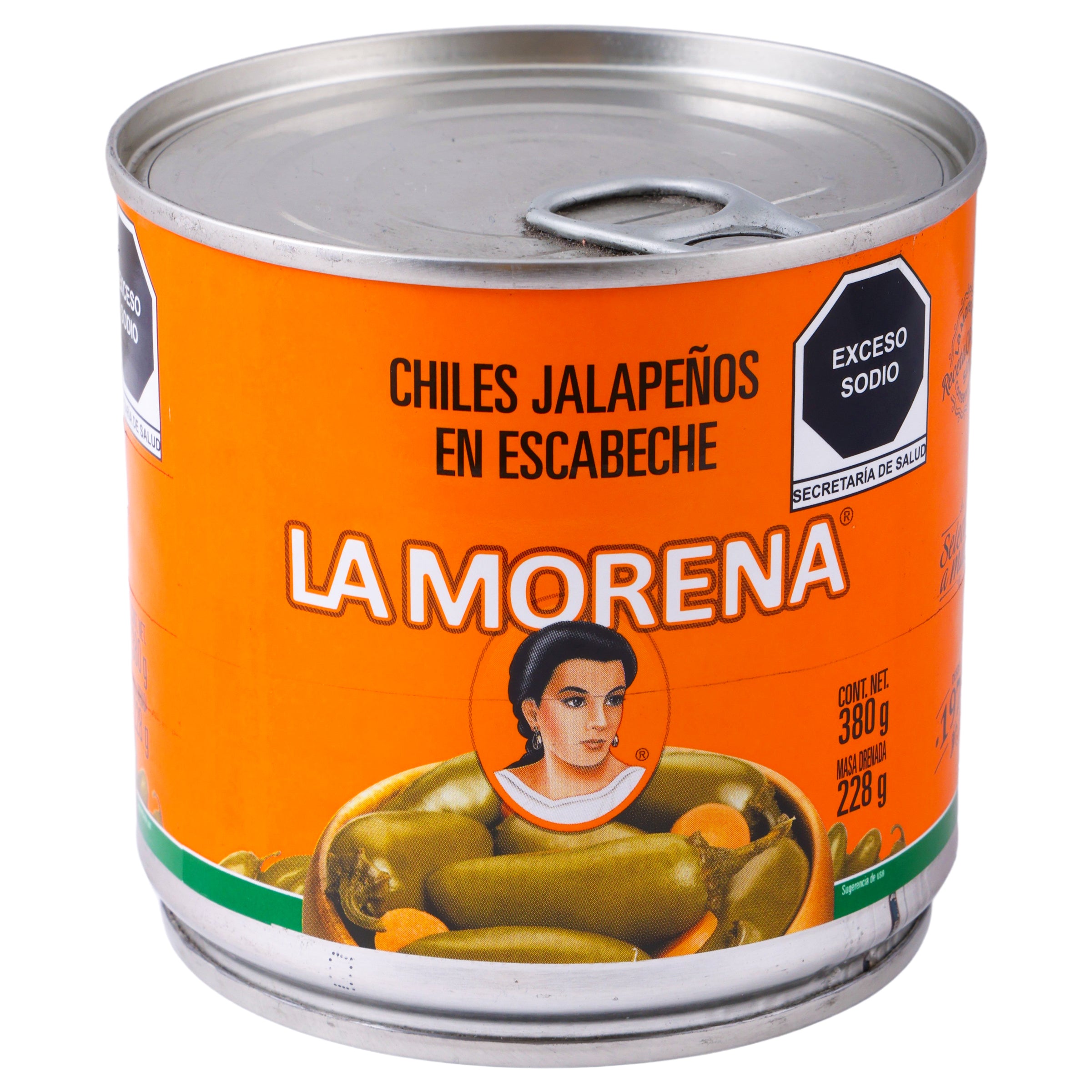 Chiles Jalapeños La Morena 380 Gr-3