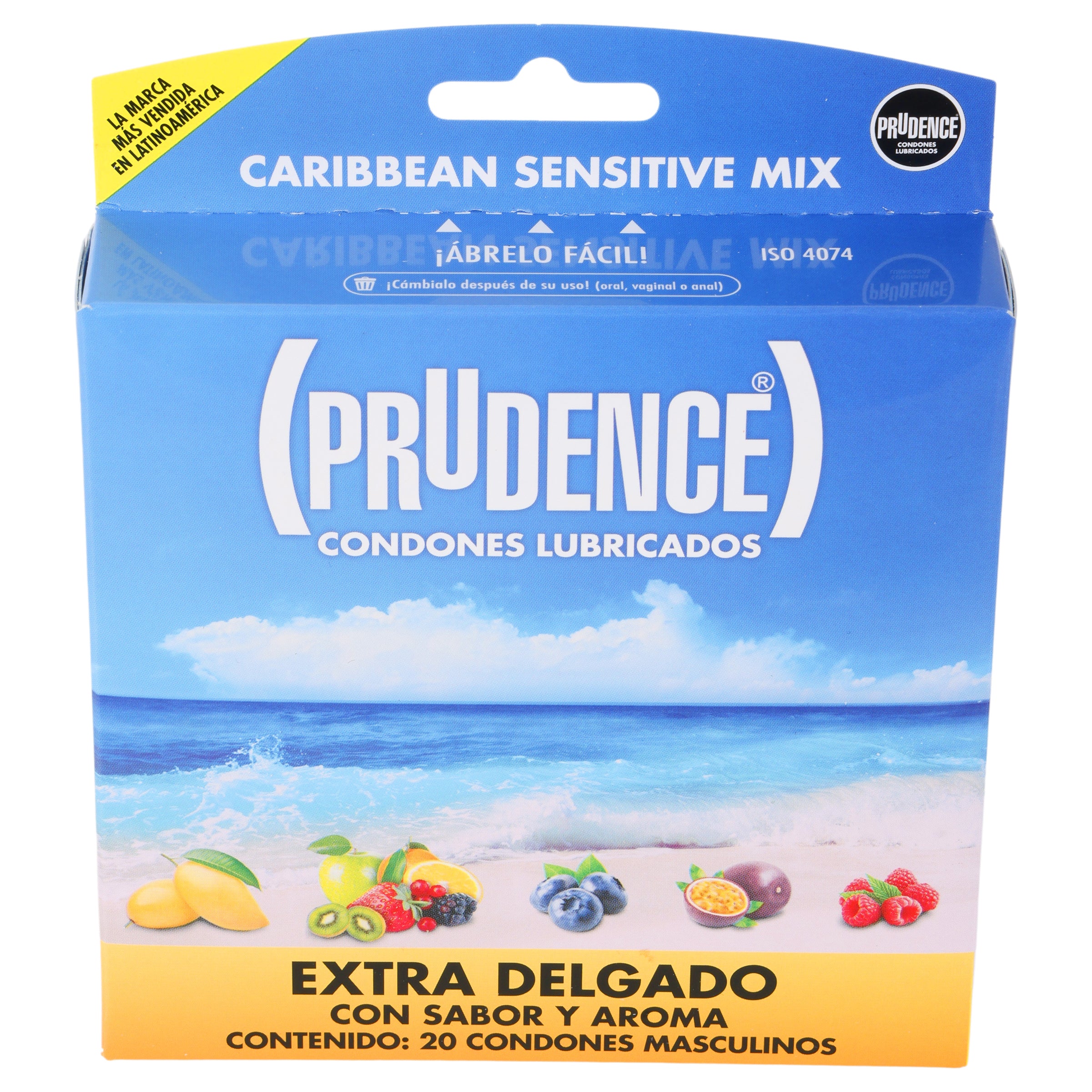 Preservativo Prudence Caribbe Mix Con 20 Piezas-3