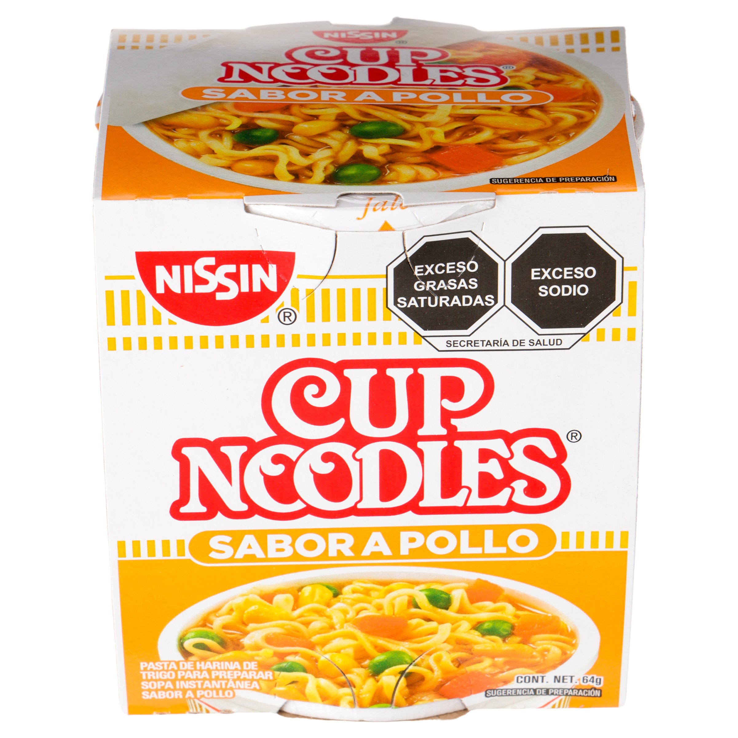 Sopa Nissin Cup Noodles Pollo 64 G-8