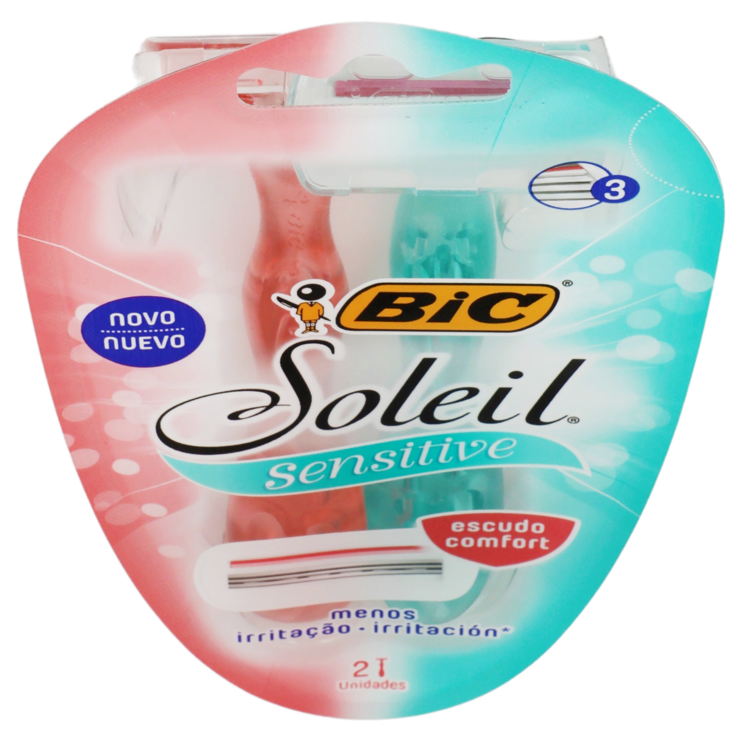 Rastrillo Bic Soleil Sensit Esc Con 2 Piezas-1