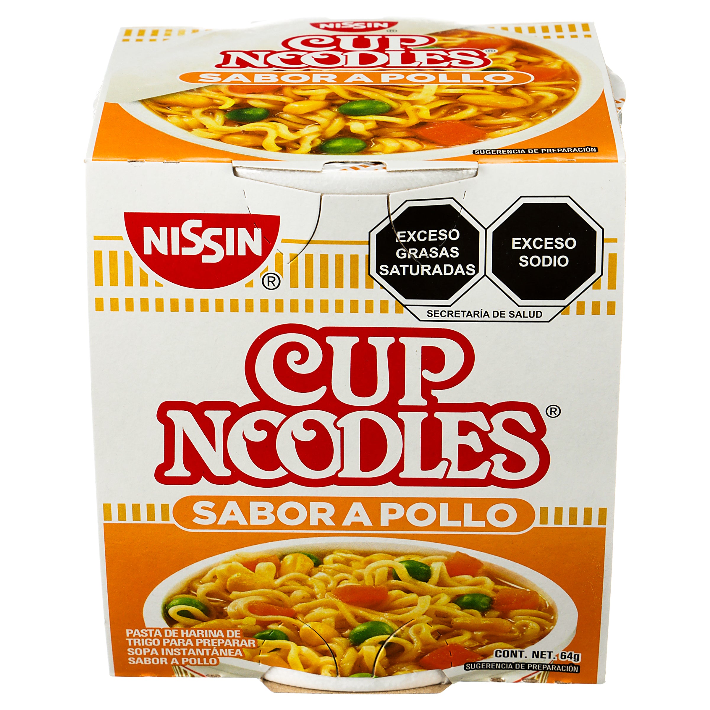 Sopa Nissin Cup Noodles Pollo 64 G-9