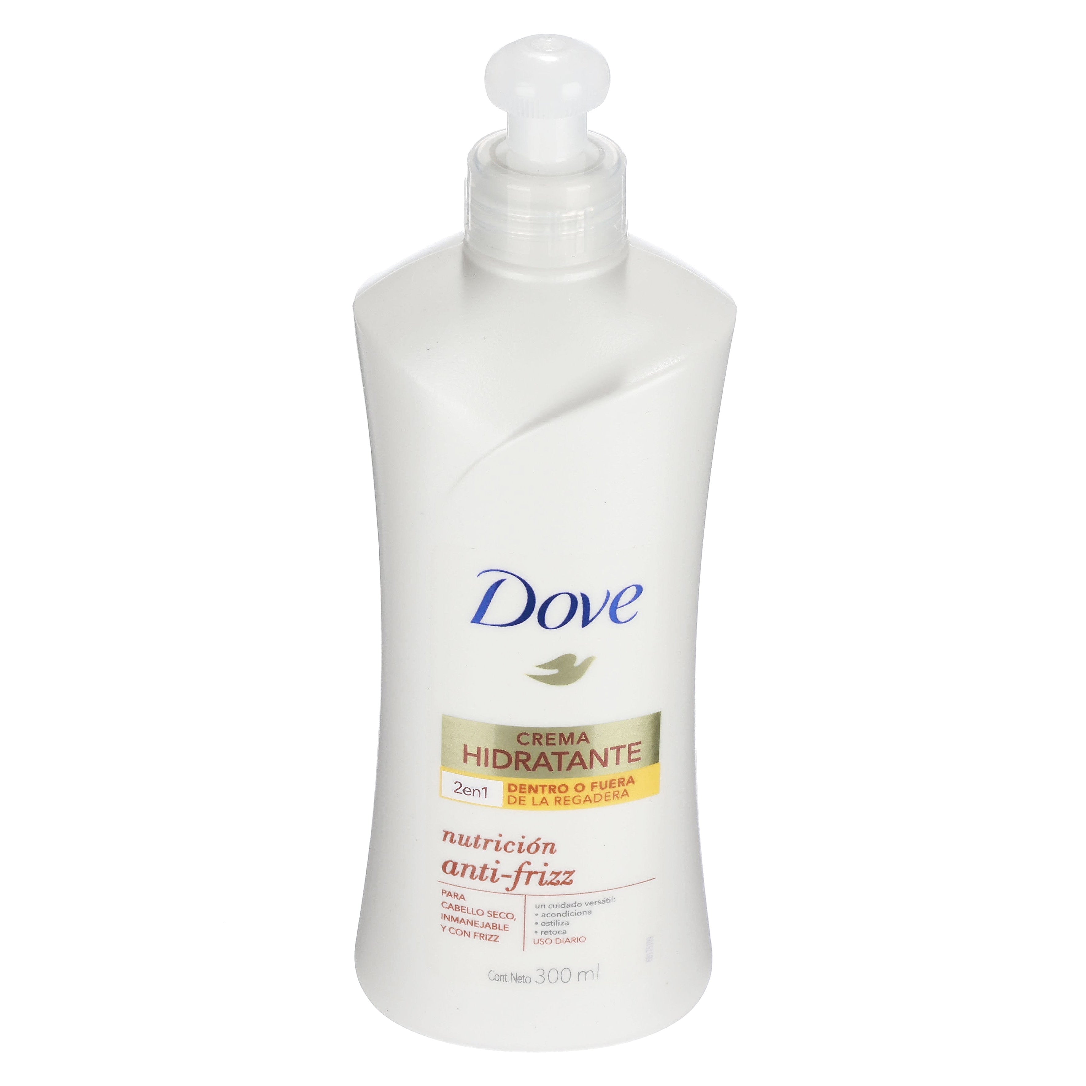 Crema Dove Nutri Anti-Frizz 300 Ml-3