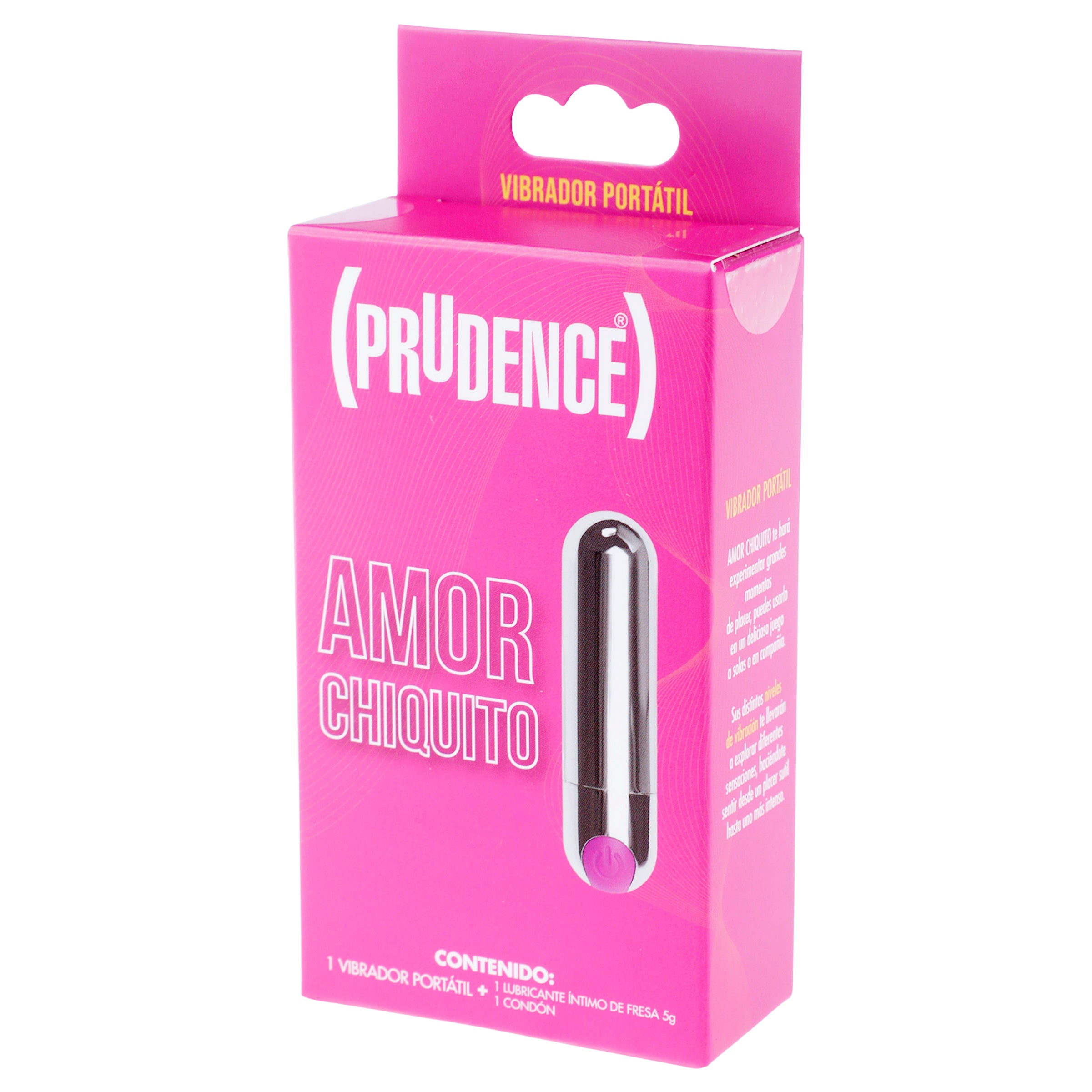 Vibrador Prudence +Lubricante +Preservativo-4