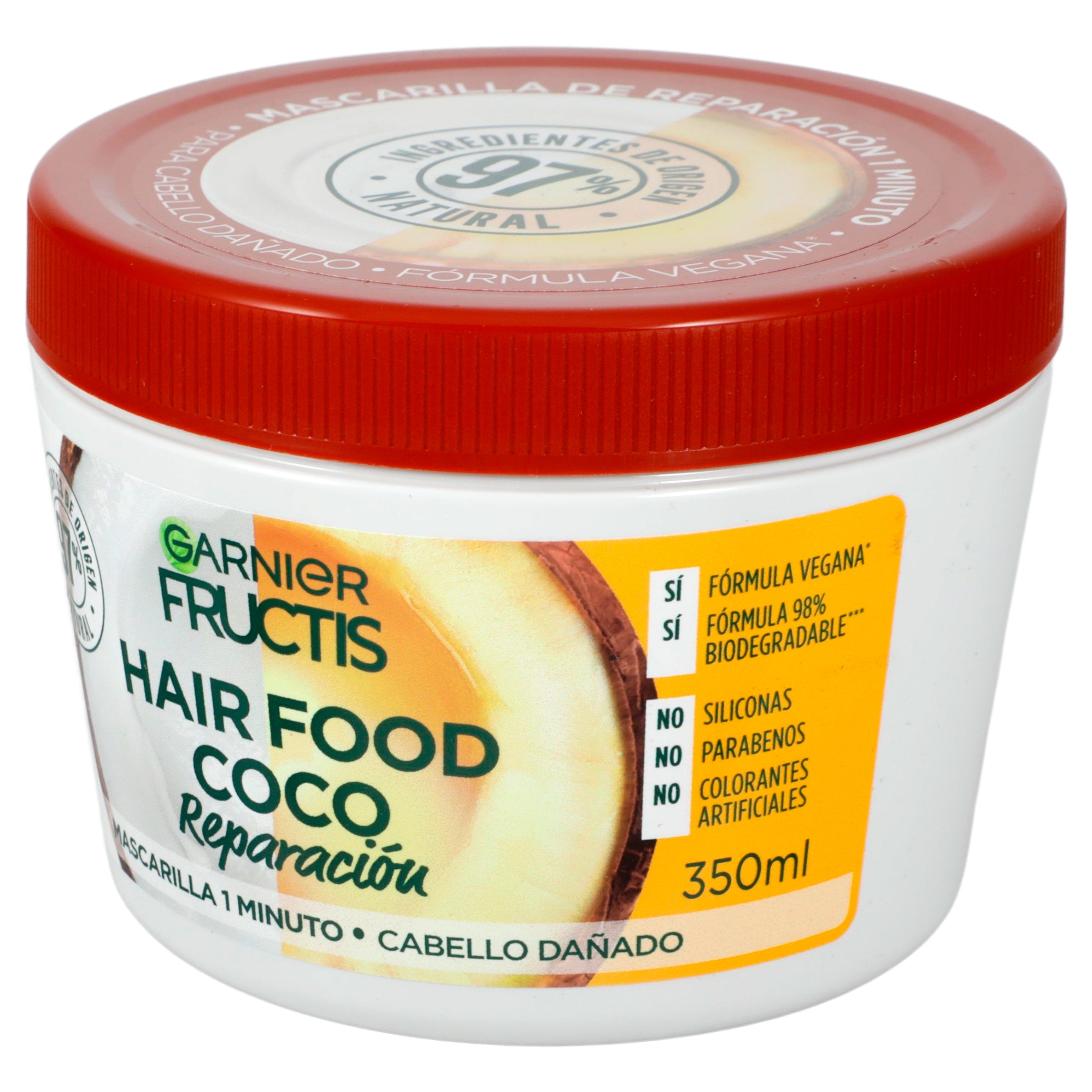 Mascarilla Fructis Cabello Dañado Coco 350 Ml-4