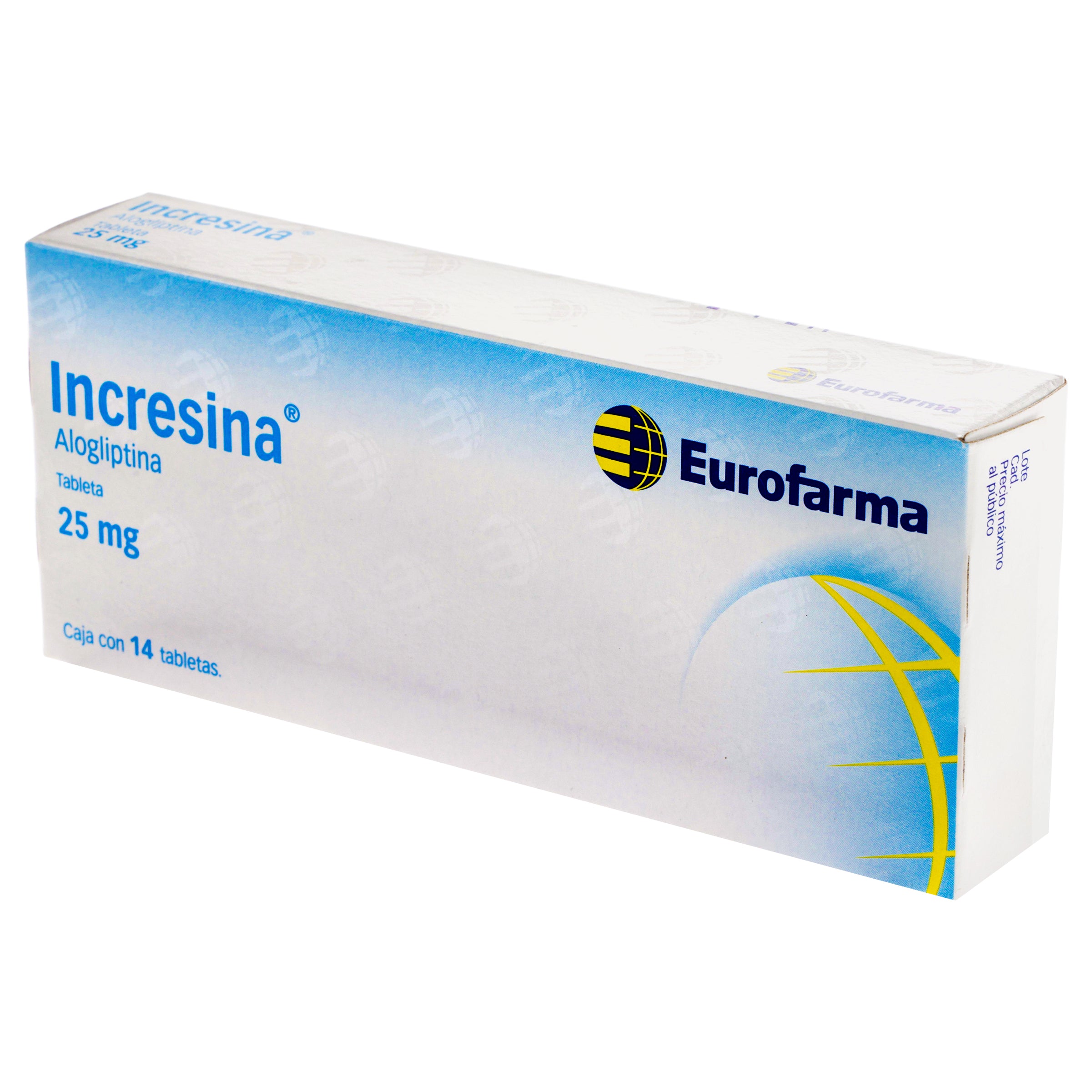 Incresina 25 Mg Con 14 Tabletas-4