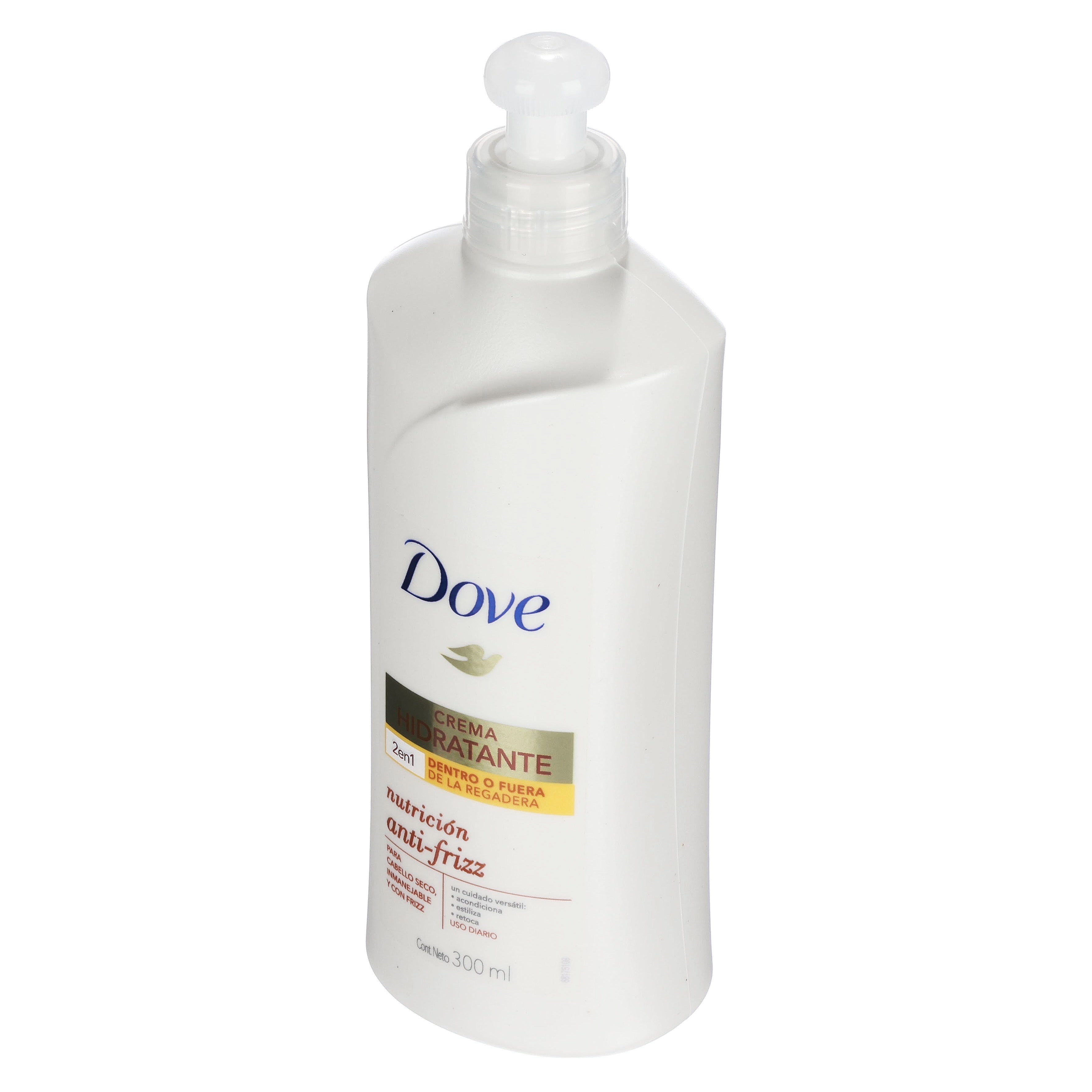 Crema Dove Nutri Anti-Frizz 300 Ml-4