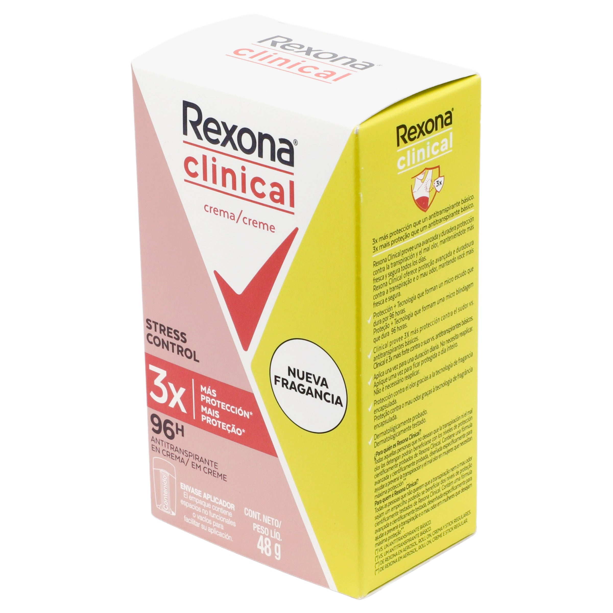 Desodorante Rex Wom Clin Crema Stress48 G-3
