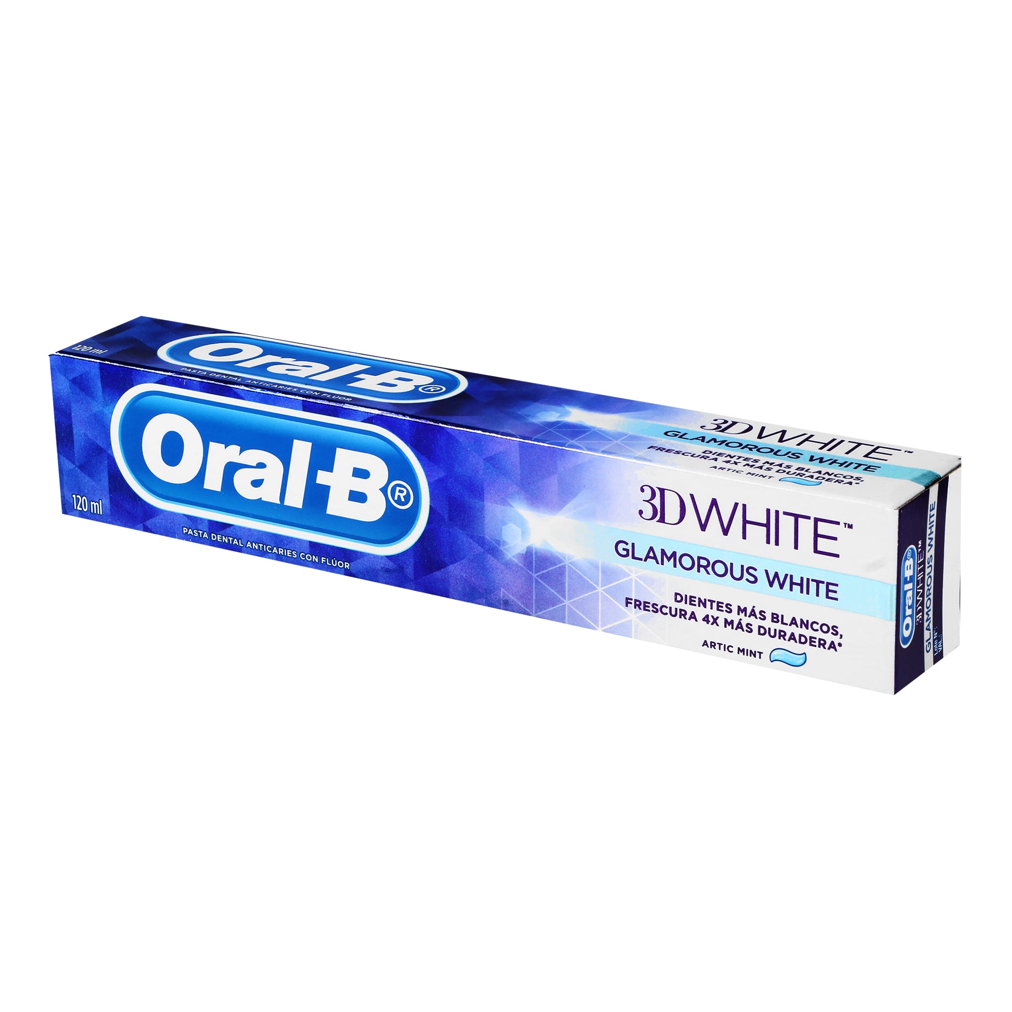 Crema Dental Oral-B 3D White Glamorous 120 Ml-3