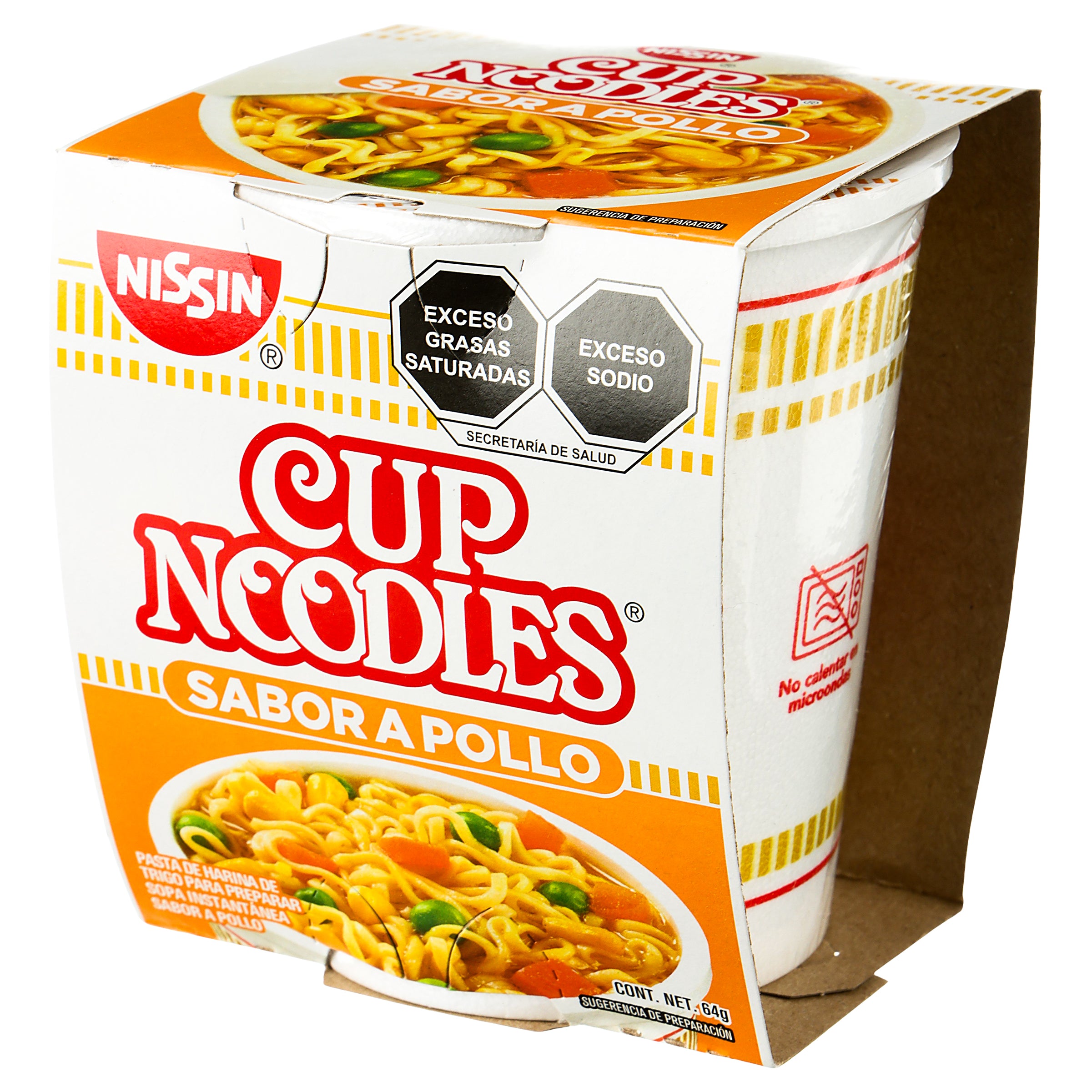 Sopa Nissin Cup Noodles Pollo 64 G-10