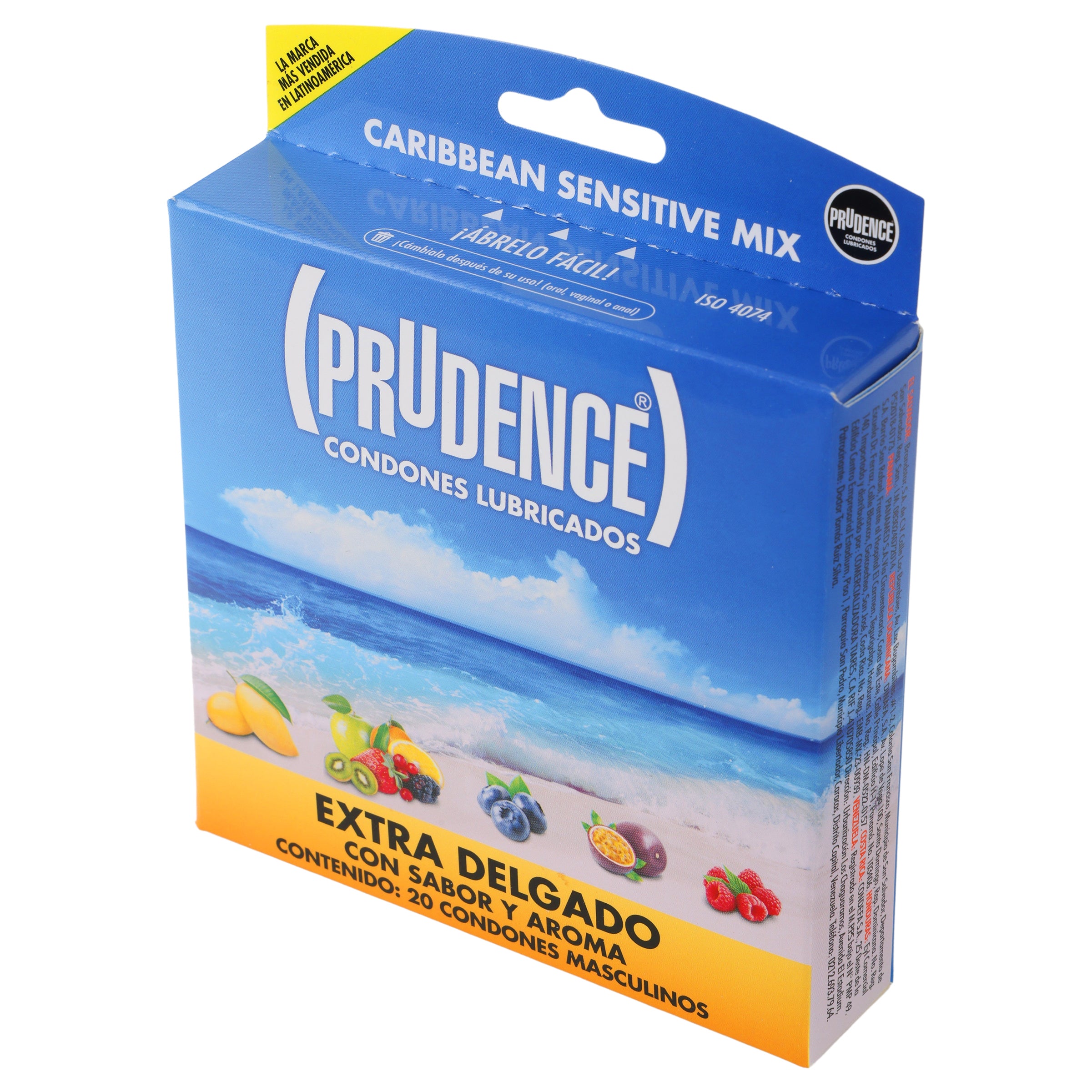 Preservativo Prudence Caribbe Mix Con 20 Piezas-4