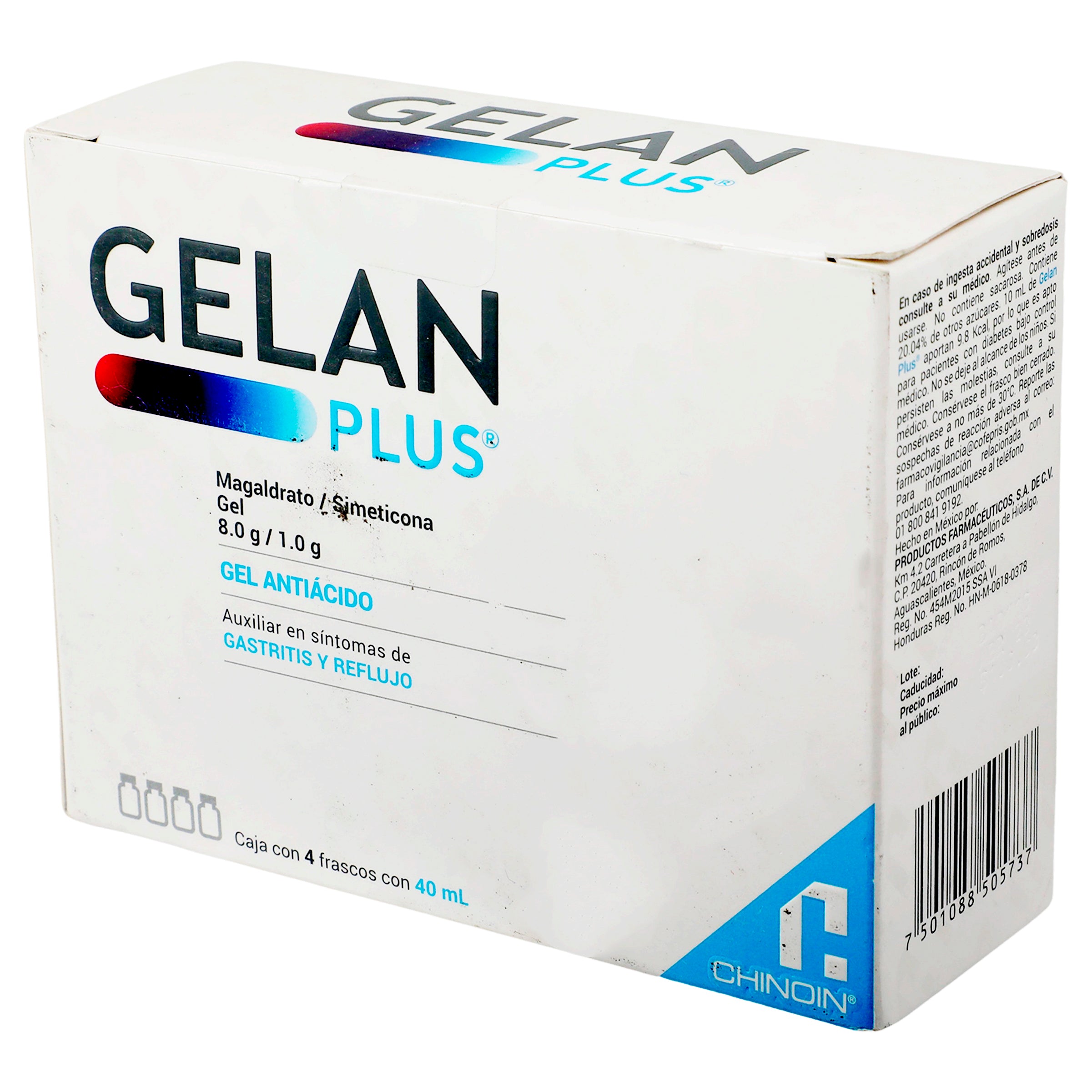 Gelan Plus 8 1G Gel 40 Ml Caja Con  4 Frascos-3