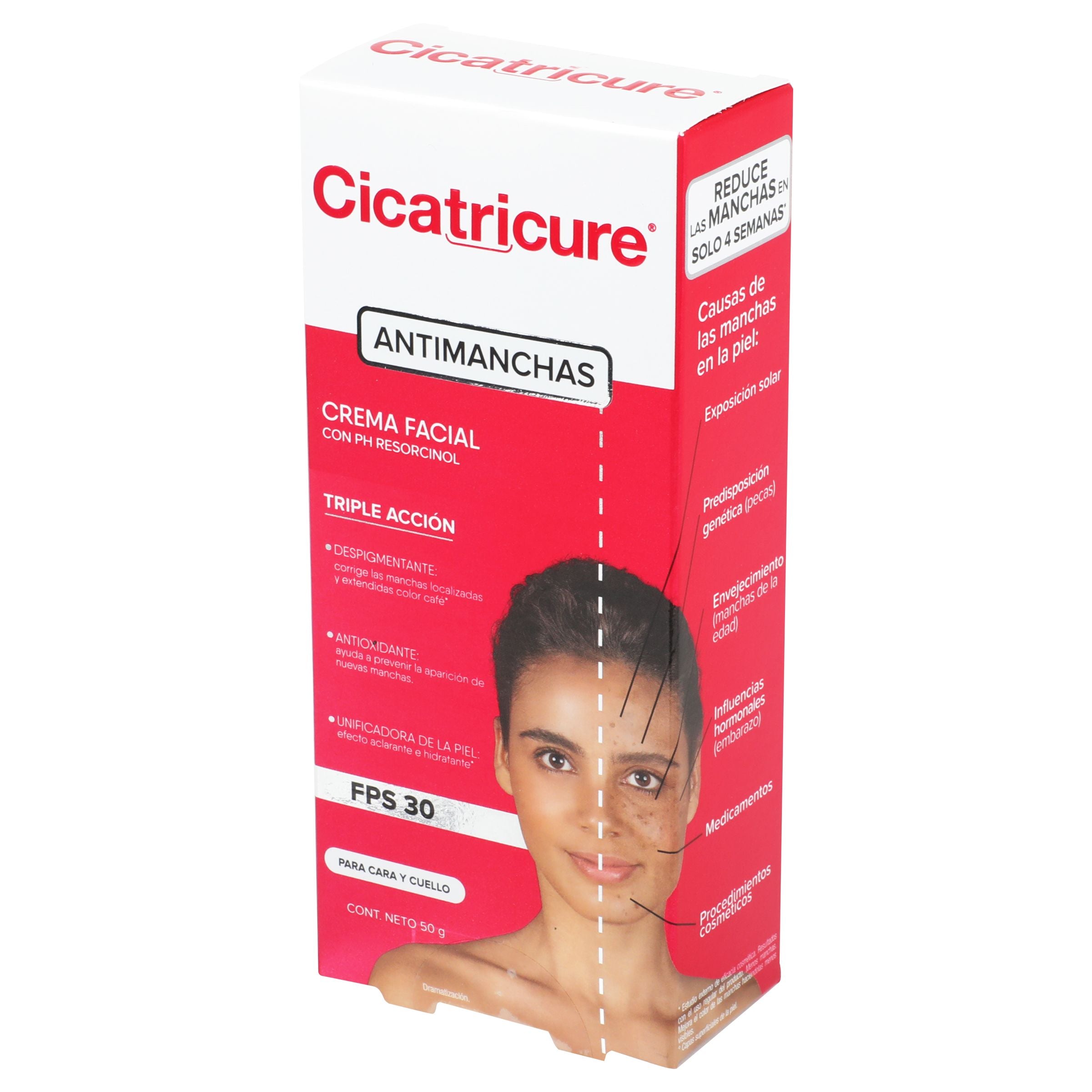 Crema Cicatricure Antimanchas Dia Fps 30 50 G-3