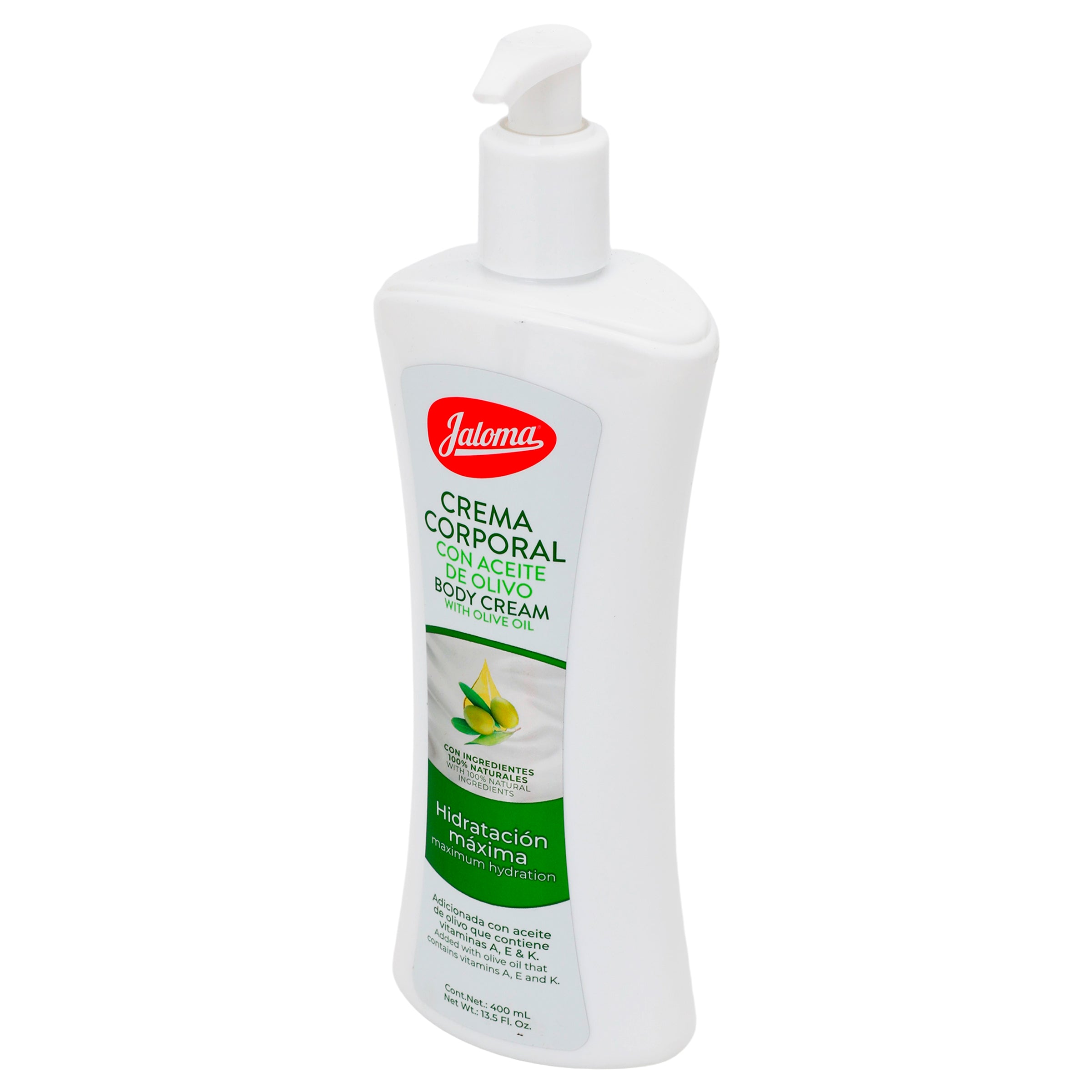 Jaloma Crema Corporal Aceite De Olivo 400 Ml-3