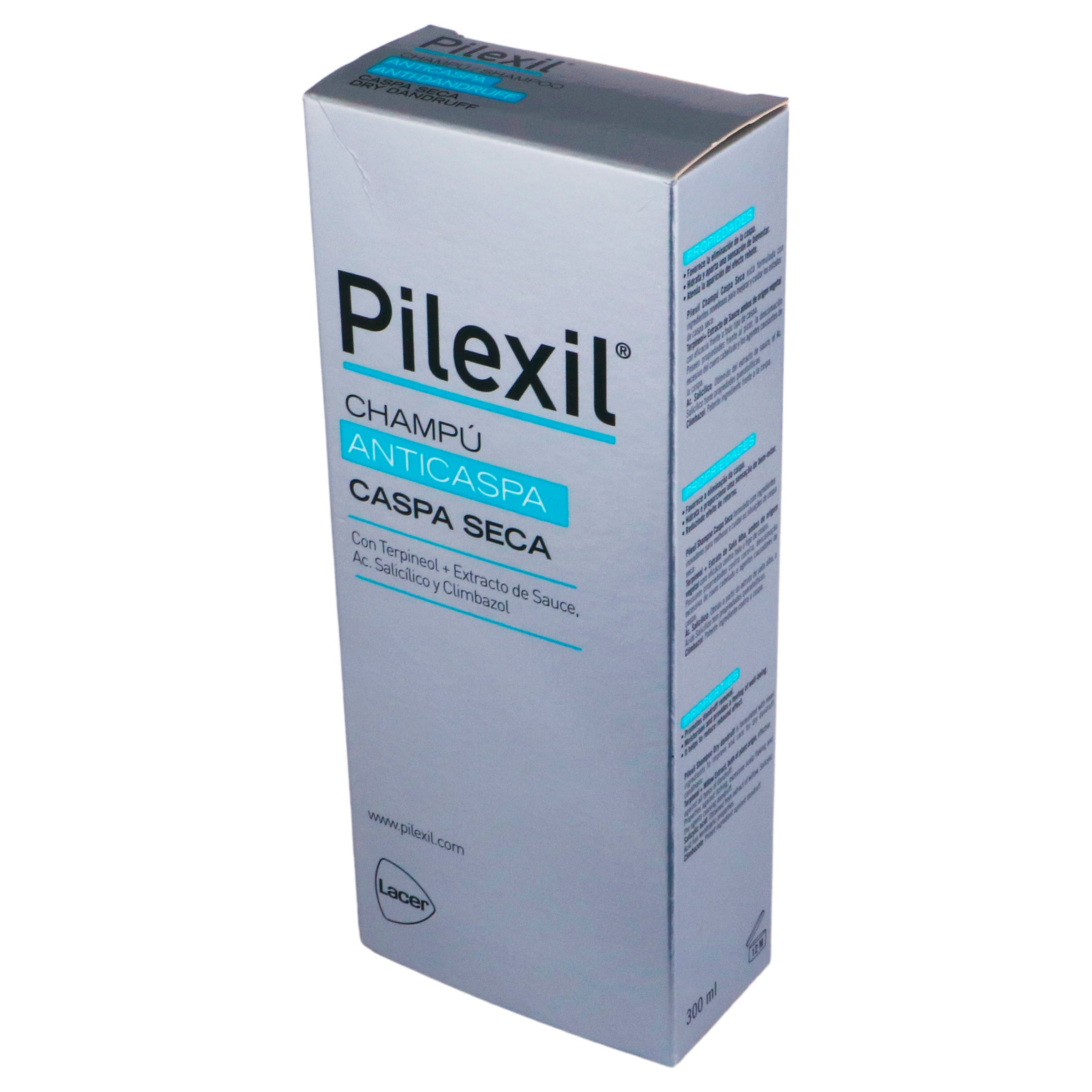 Pilexil Shampoo Anti-Caspa Seca 300 Ml-4