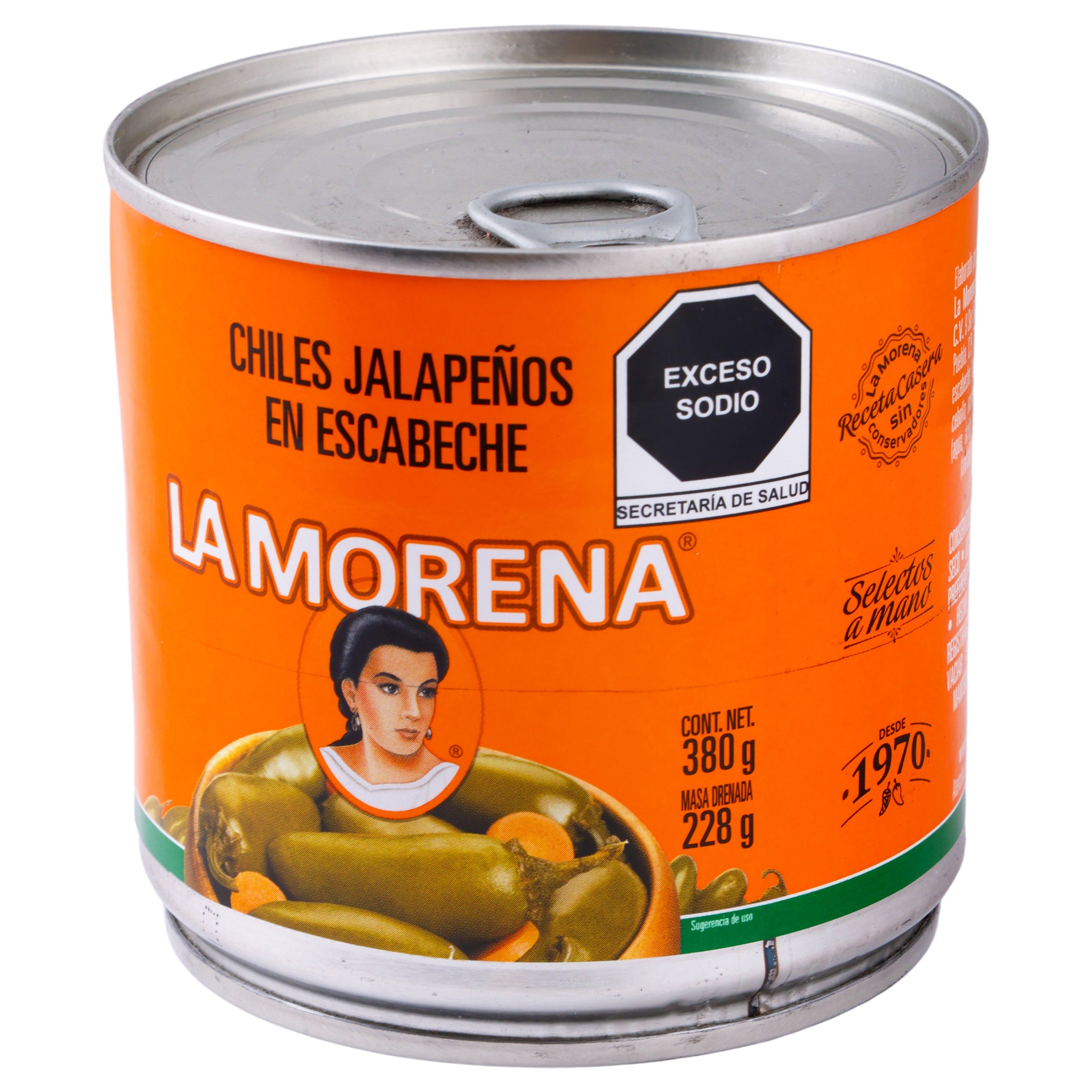 Chiles Jalapeños La Morena 380 Gr-4