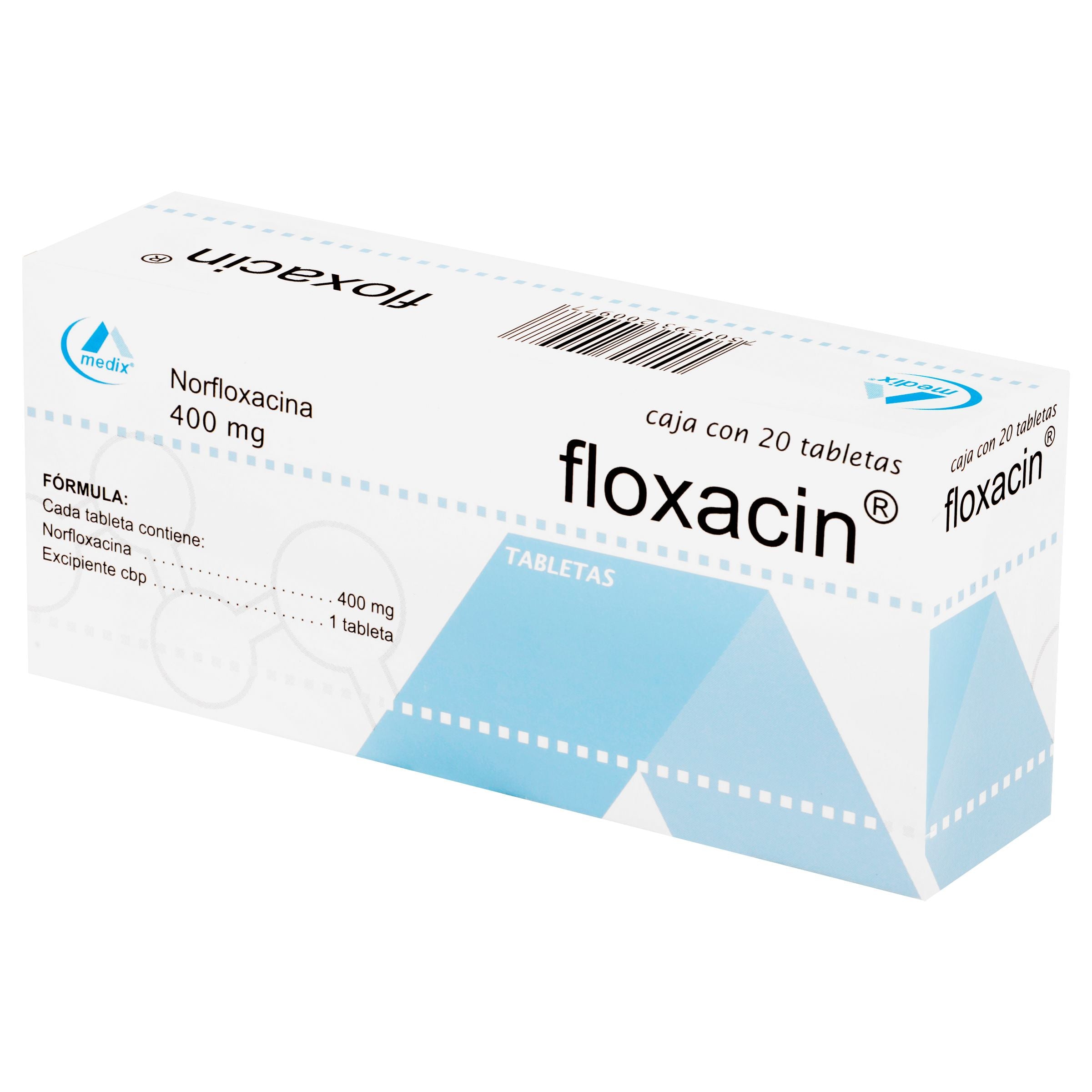 Floxacin 400 Mg Con 20 Tabletas-2