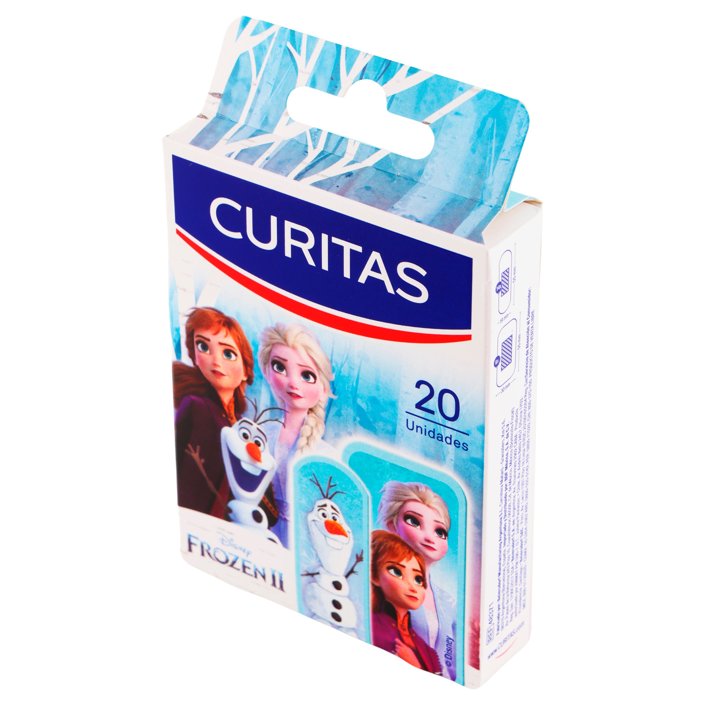 Curitas Ven Frozen Con 20 Piezas-4